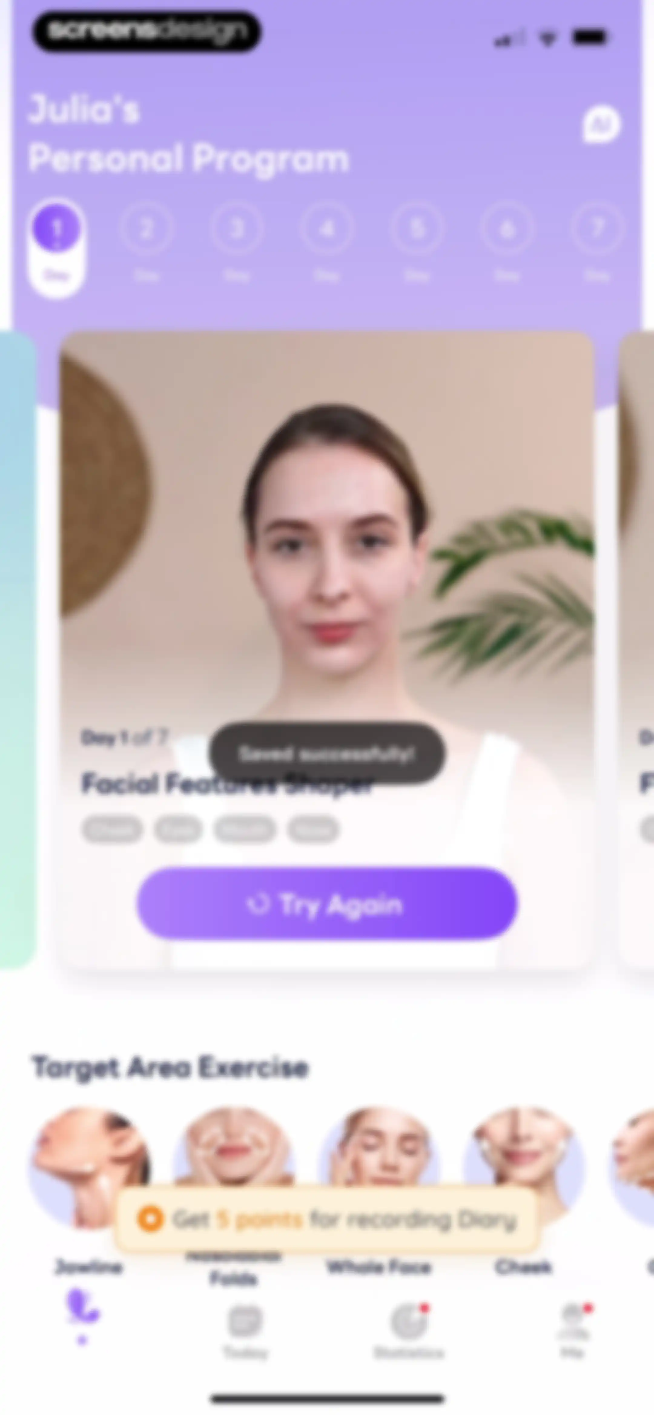 FaceYogi - Face Yoga, Massage screen 64