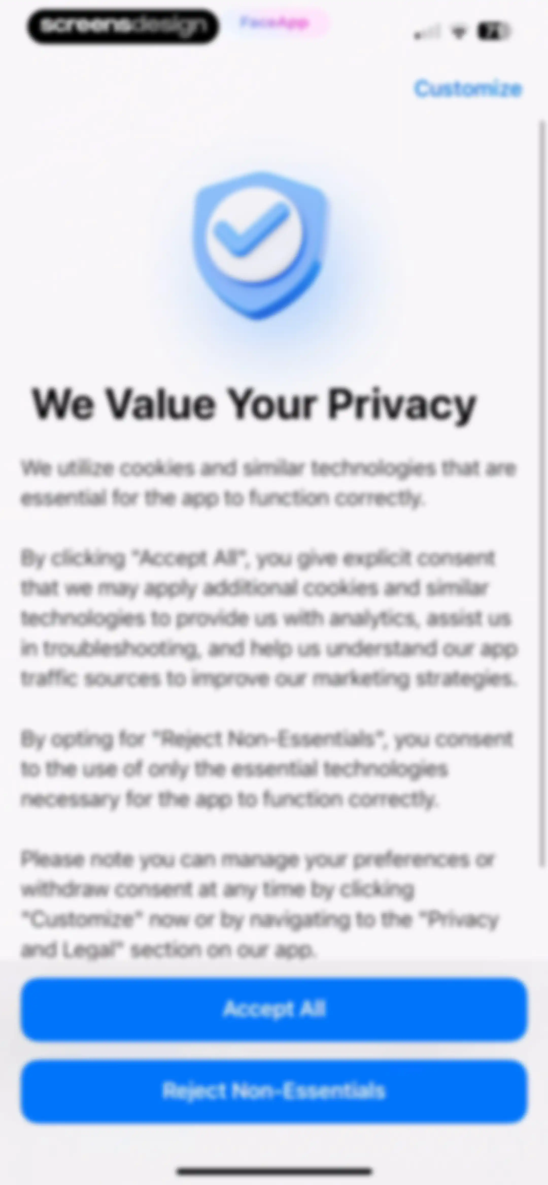 FaceApp: Perfect Face Editor screen 3