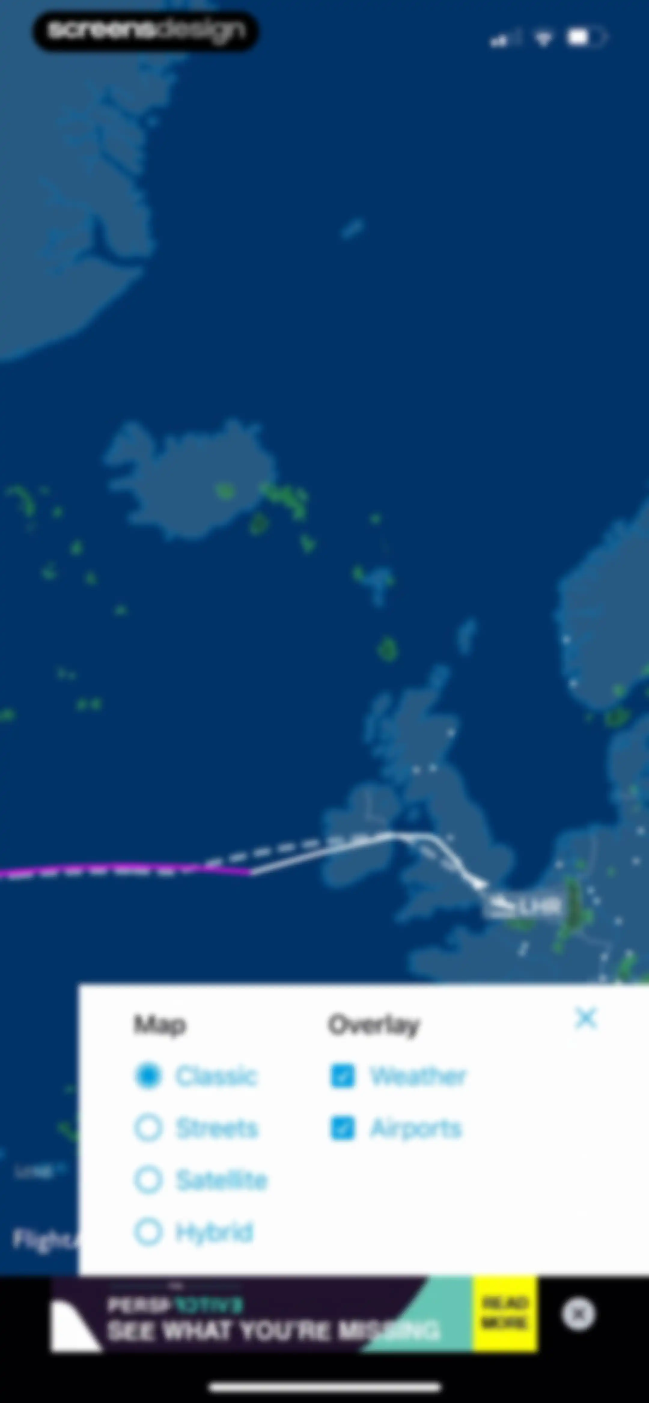 FlightAware Flight Tracker screen 47