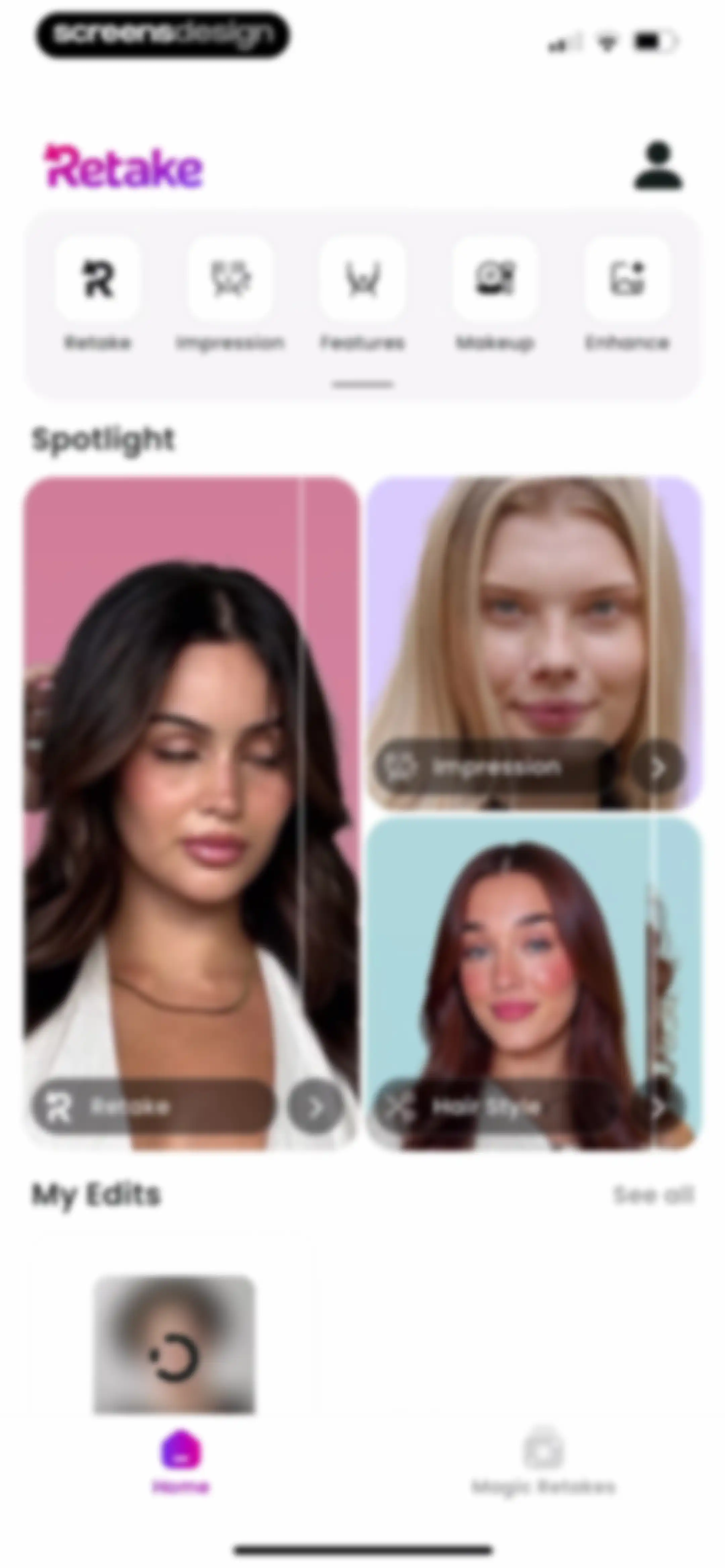 Retake AI Face & Selfie Editor screen 37