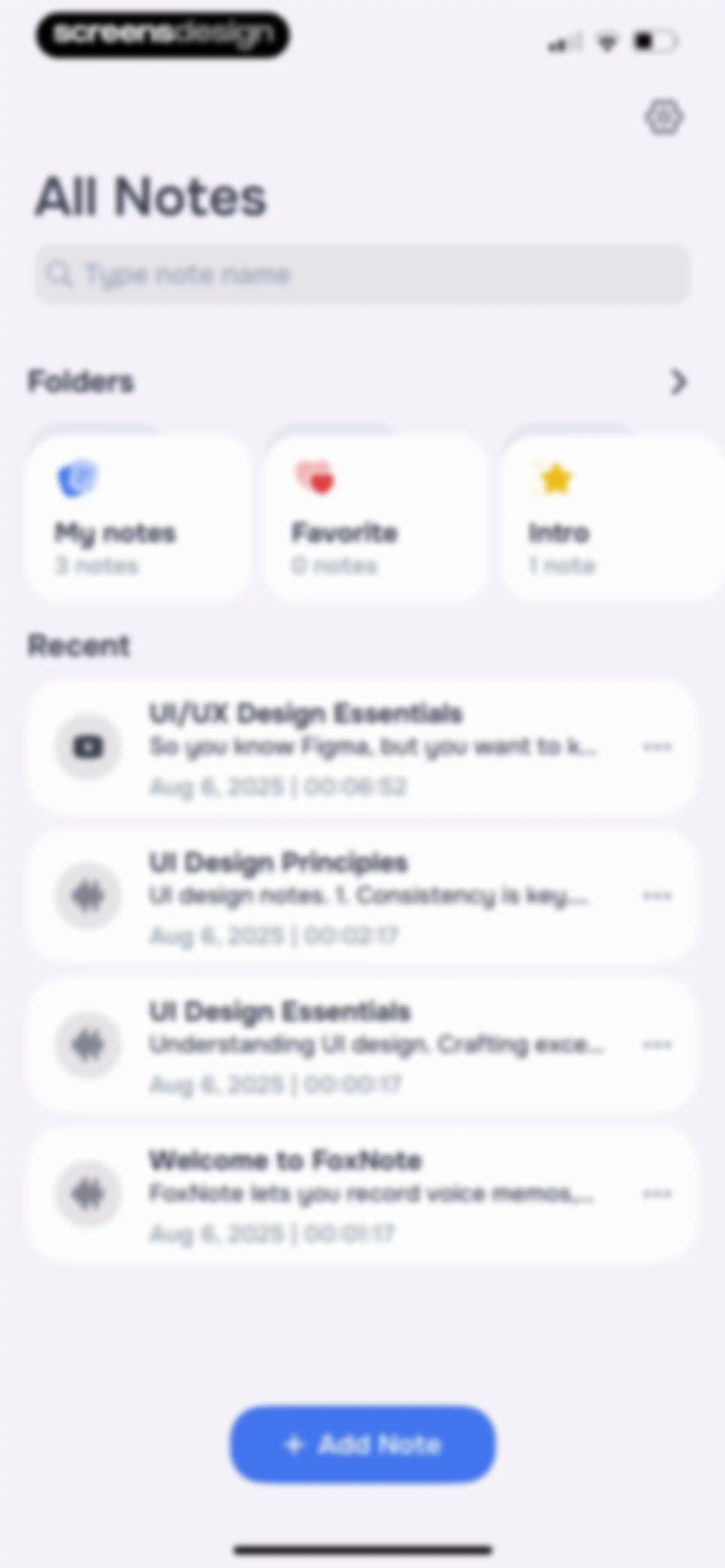 FoxNote - AI Note Taker screen 32