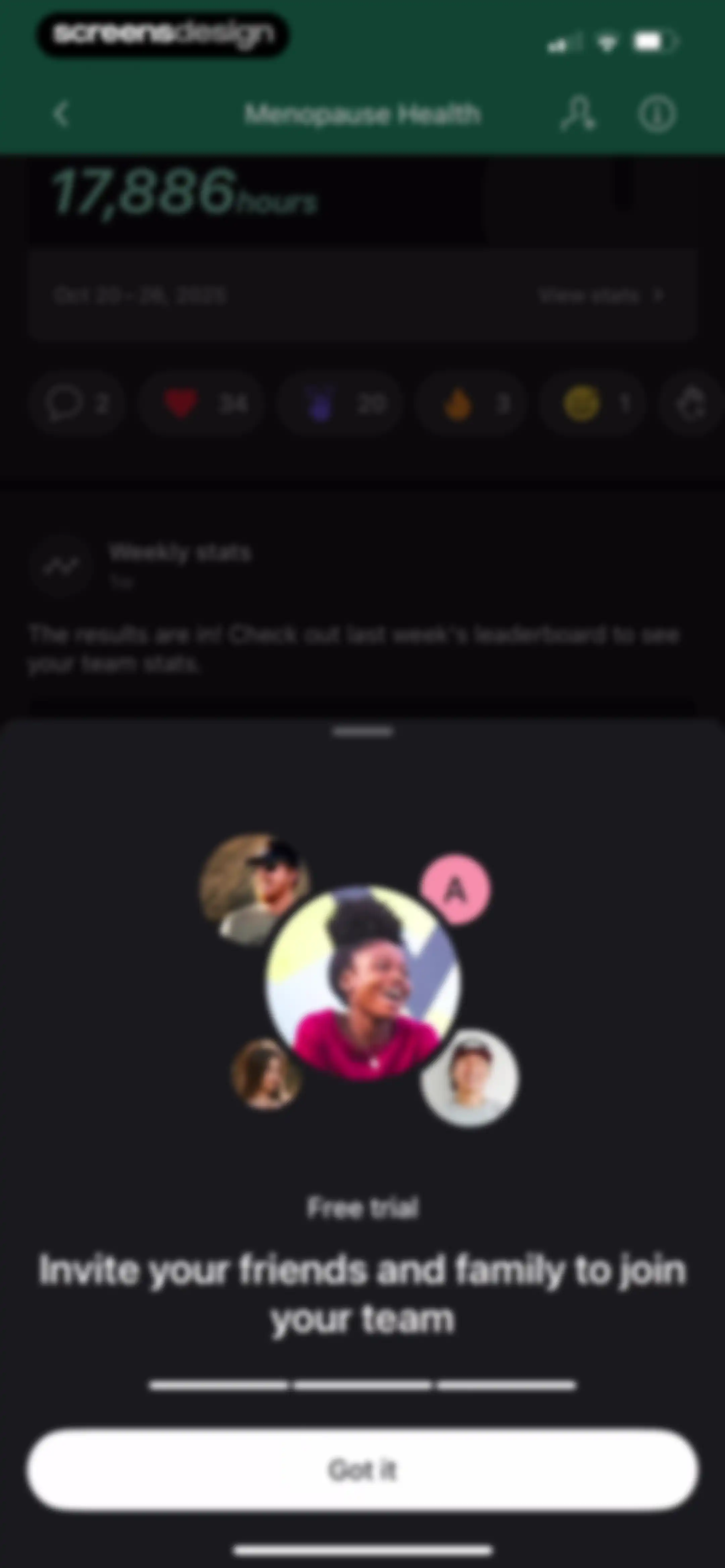 Peloton: Fitness & Workouts screen 194