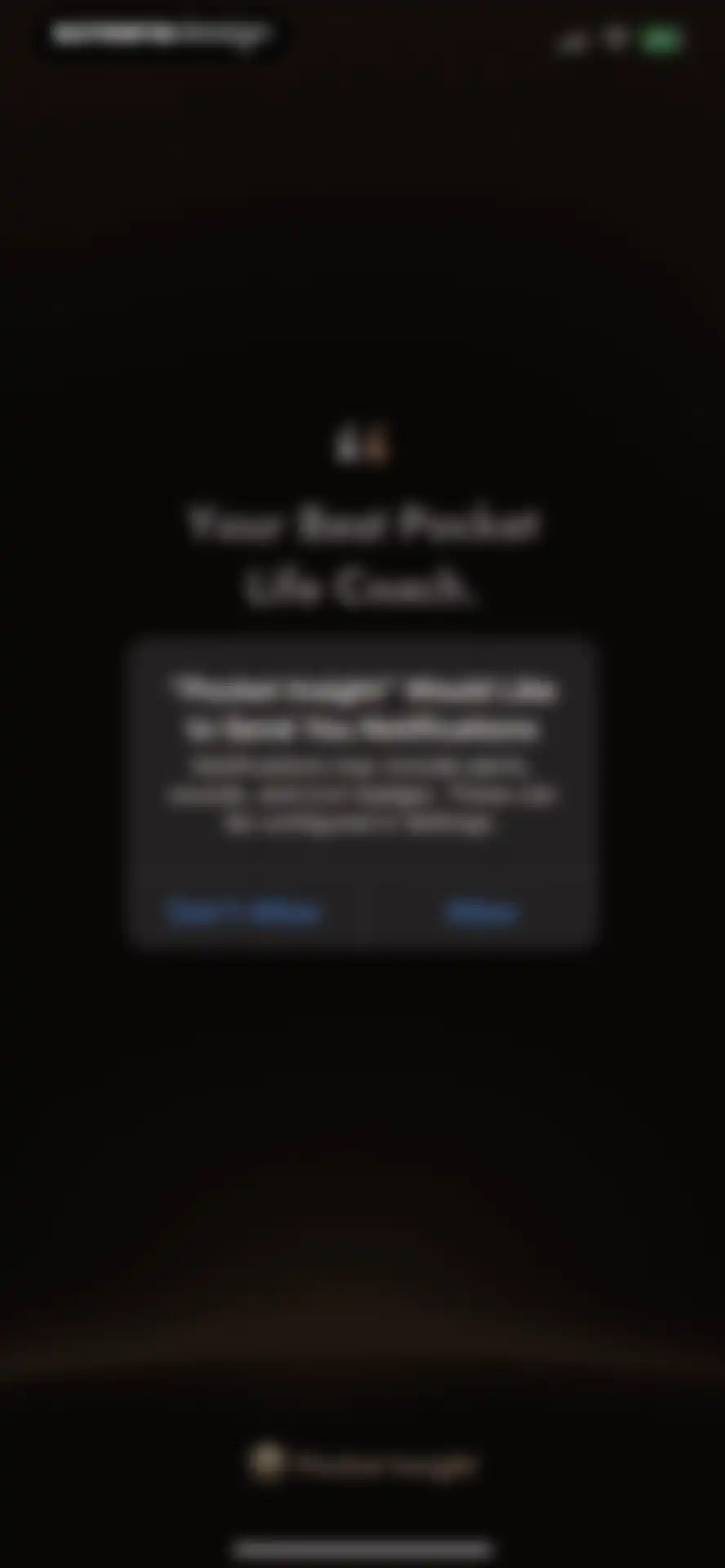Pocket Insight Psychic Reading screen 2