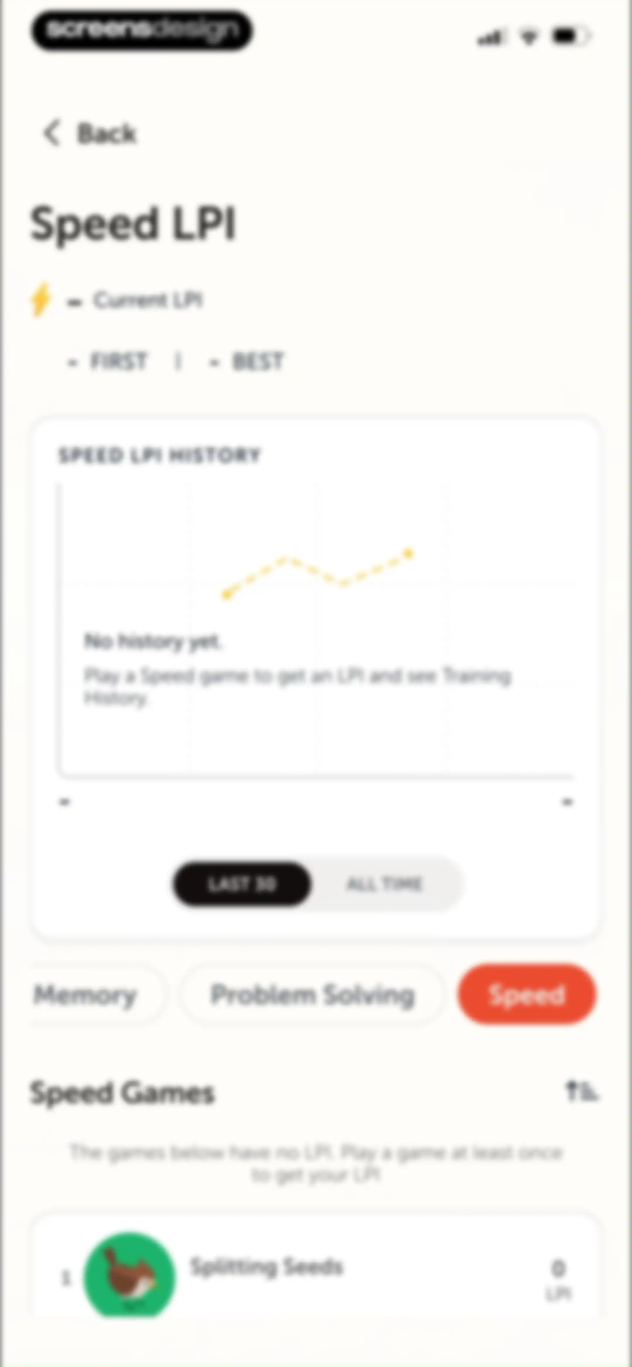 Lumosity: Brain Training Games screen 94