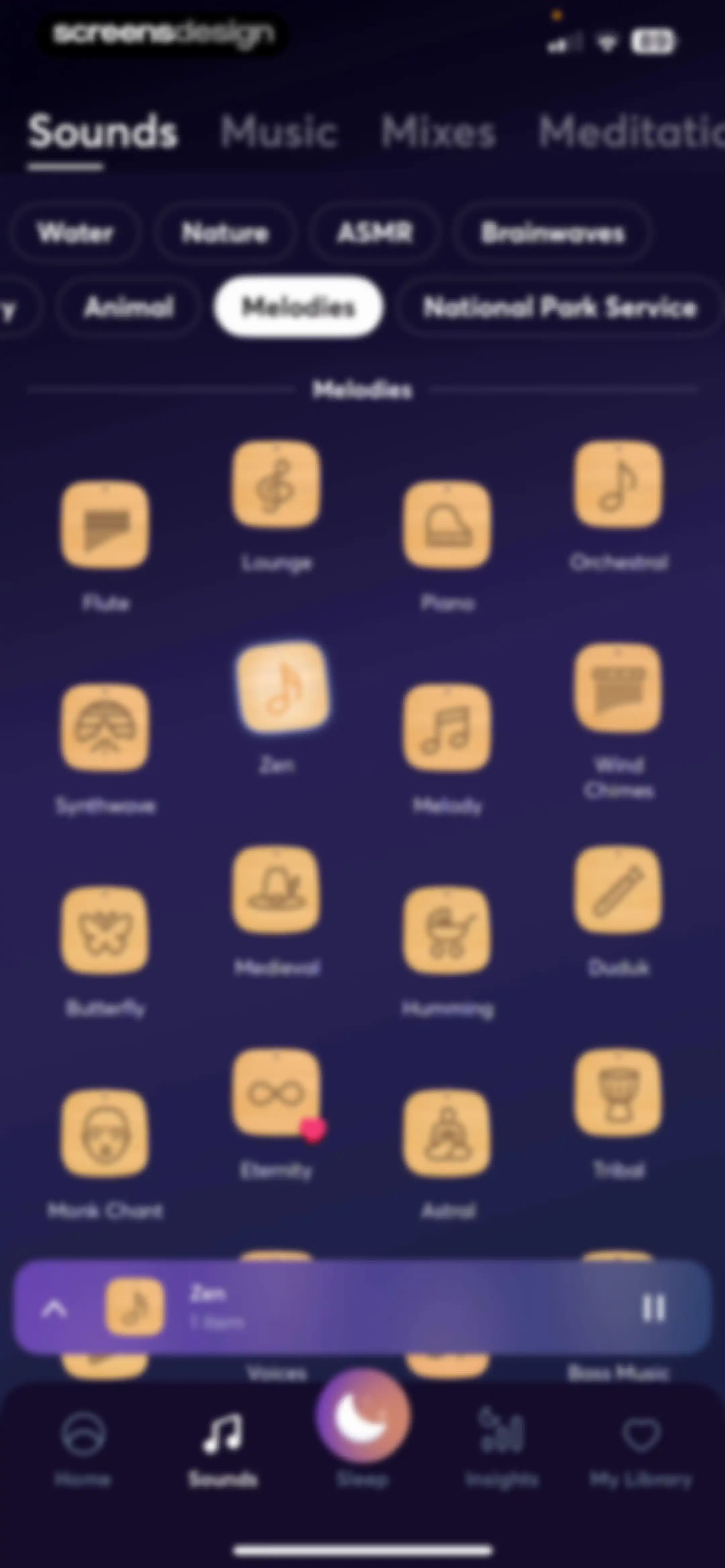 BetterSleep: Relax and Sleep screen 101