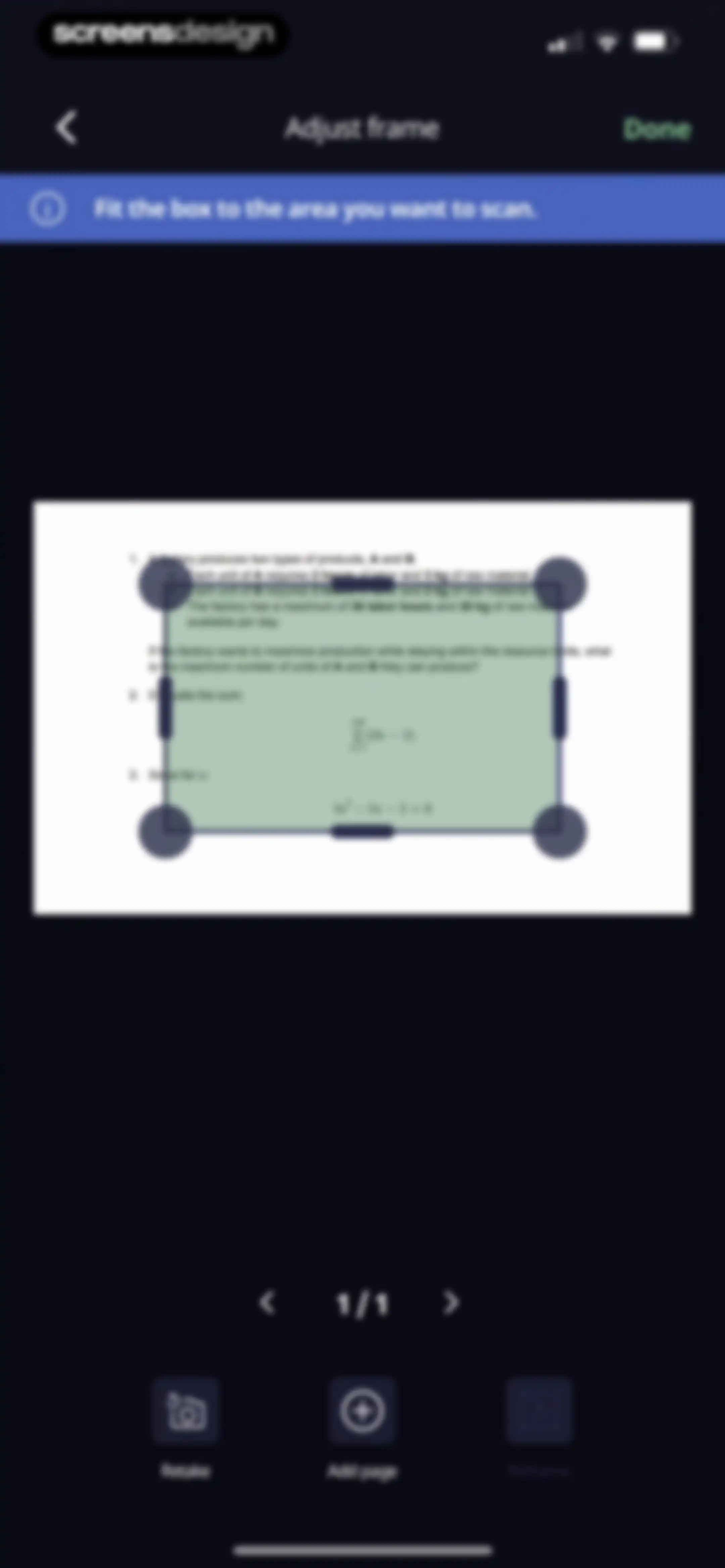 Scan to PDF－Document Scanner screen 55