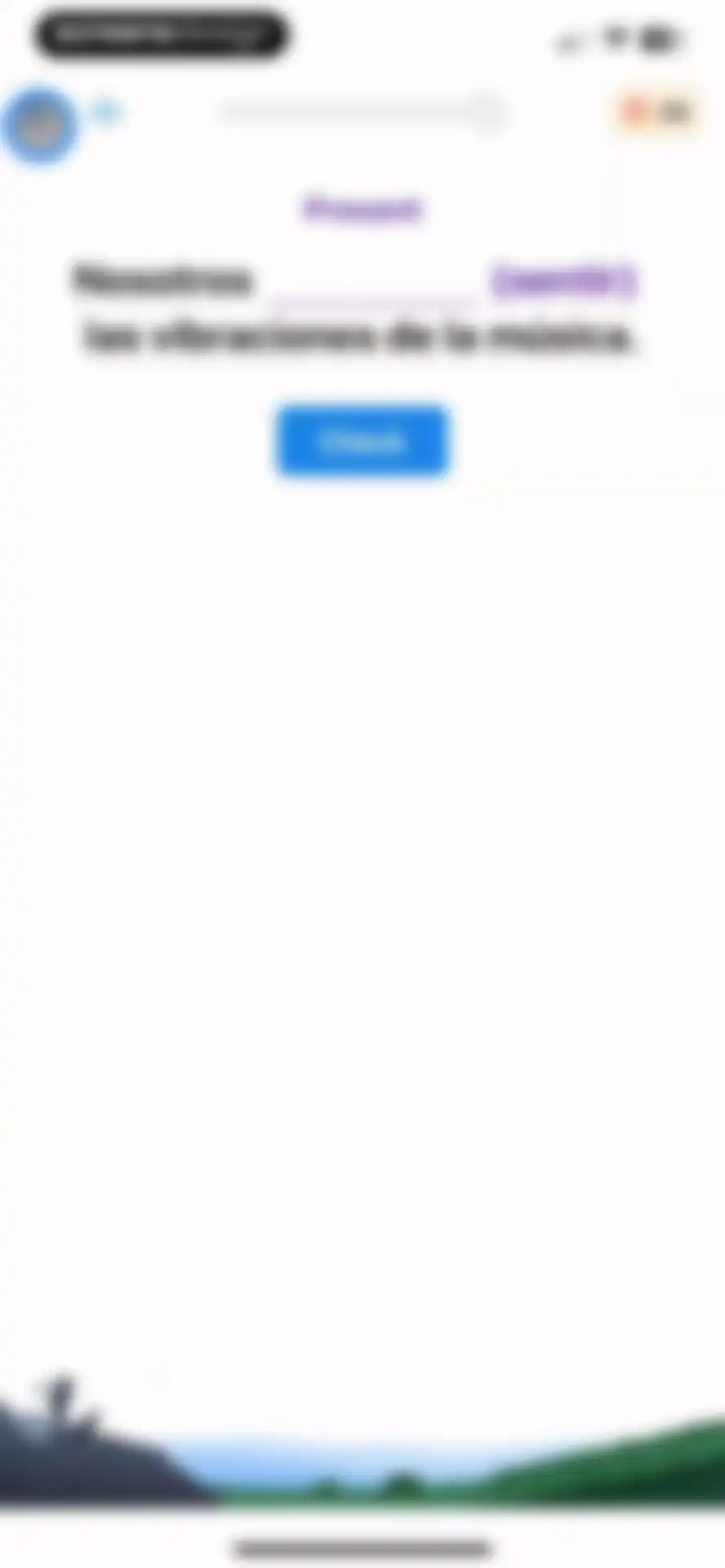 SpanishDictionary.com Learning screen 79