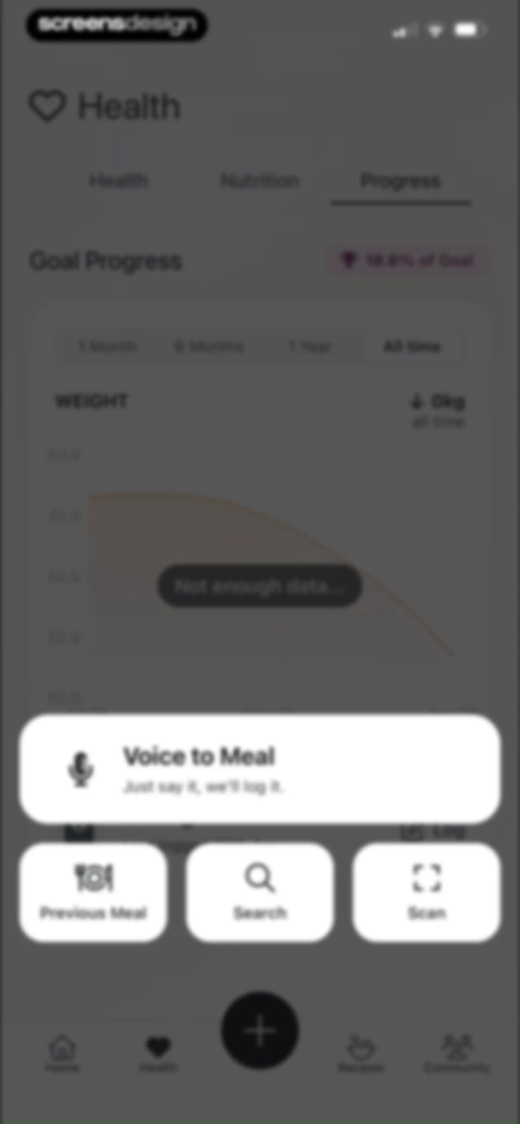 Kalo - AI Calorie Tracking screen 123