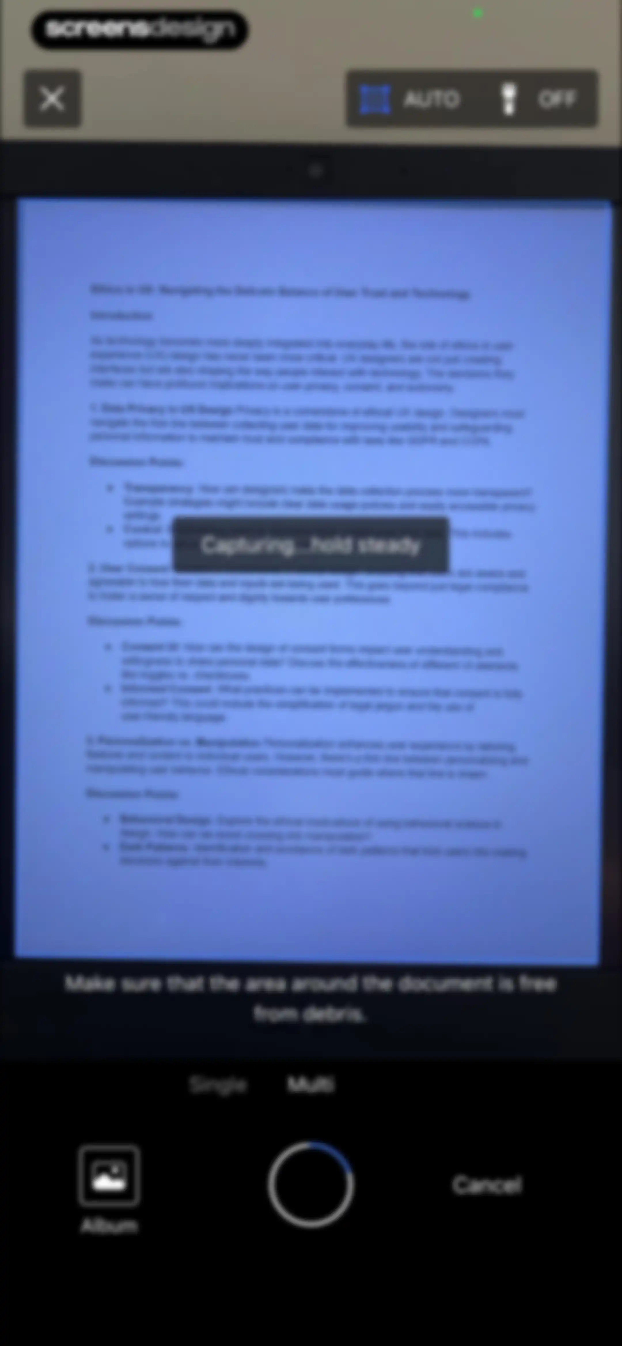 Mobile Scanner App - Scan PDF screen 16