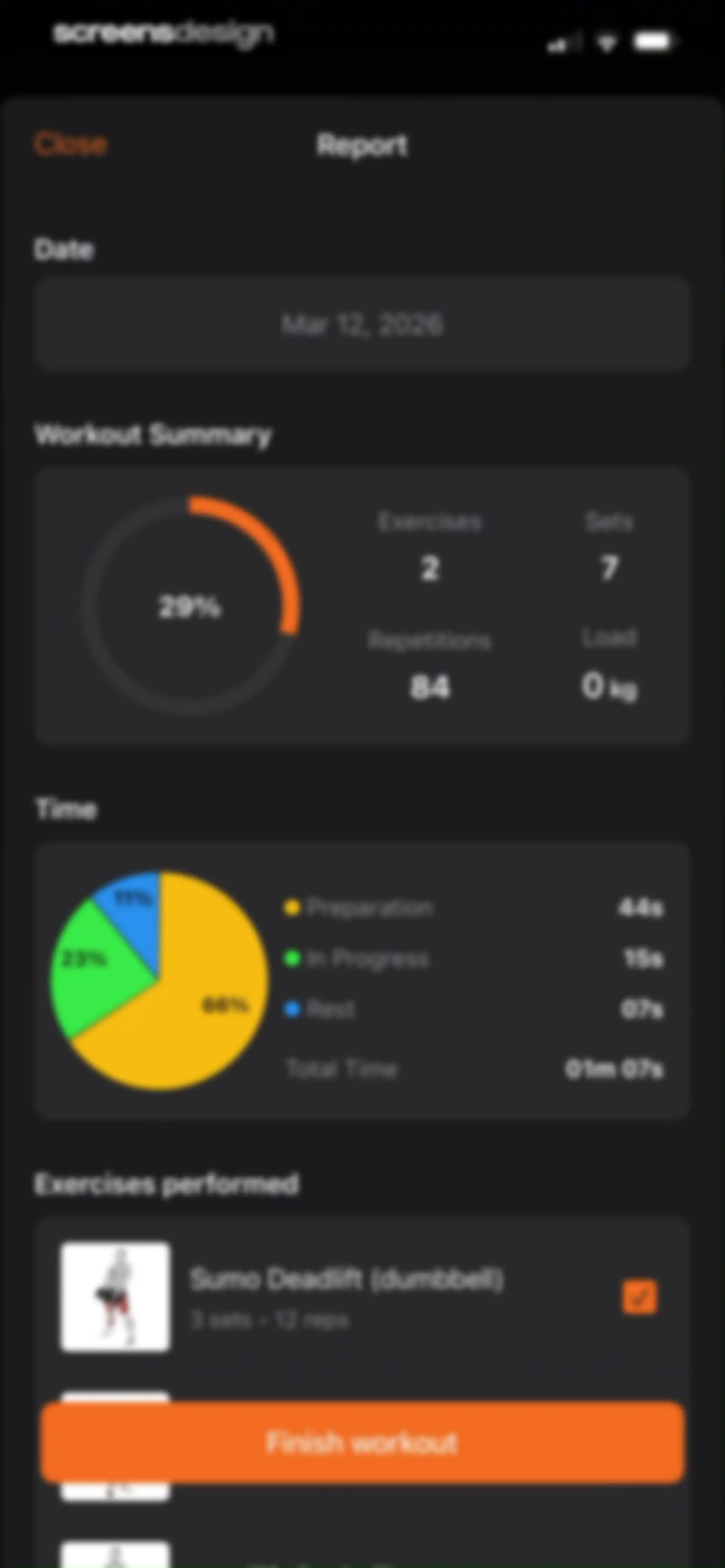 Gym WP - Workout Planner & Log screen 64