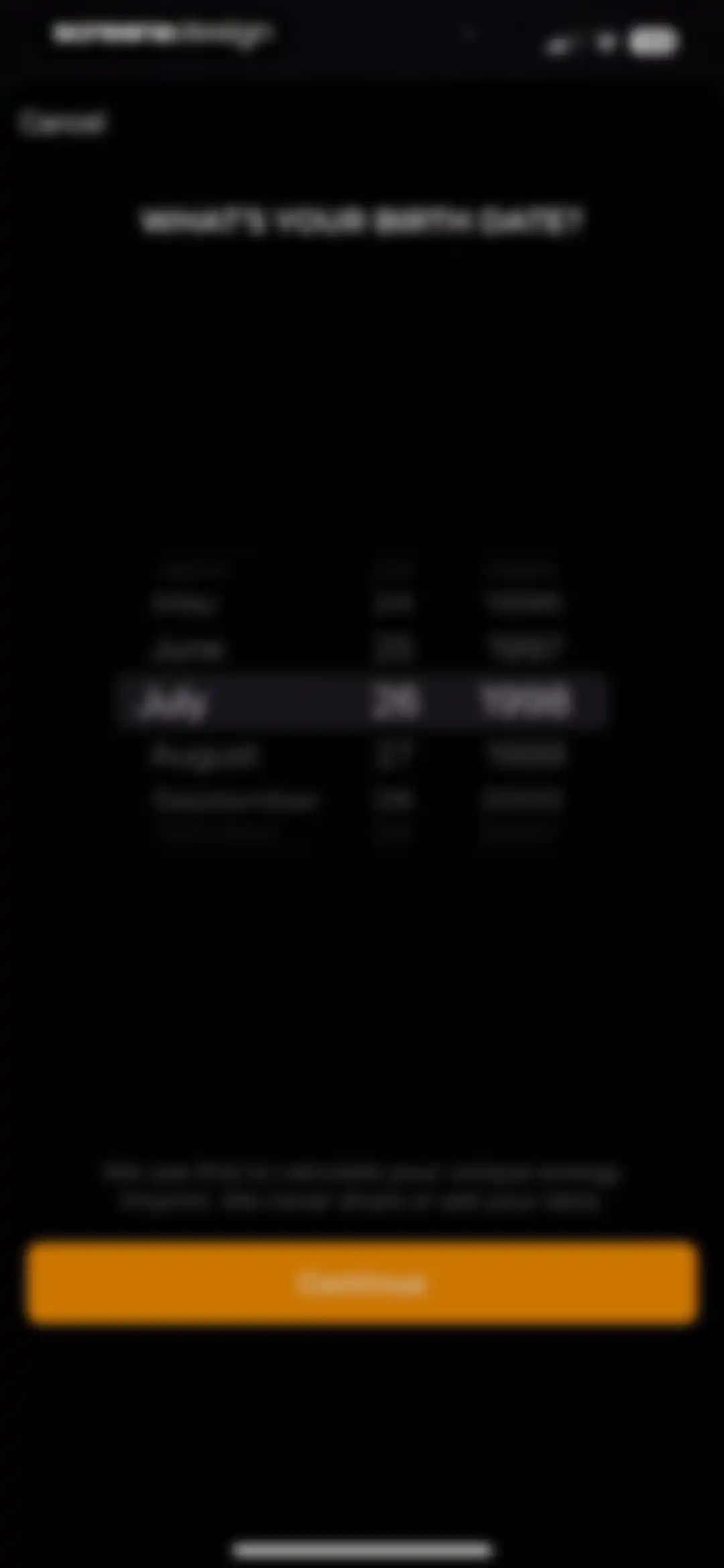 CUE Astrology screen 7