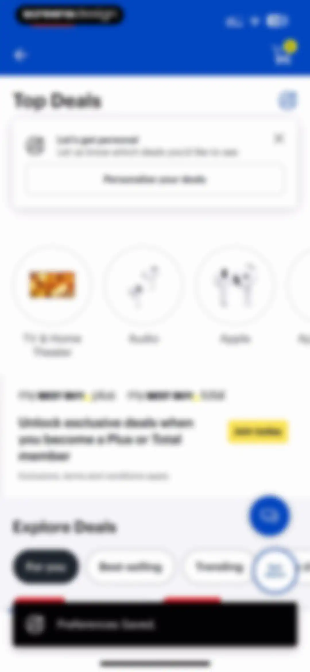 Best Buy: Tech Deals & Savings screen 76