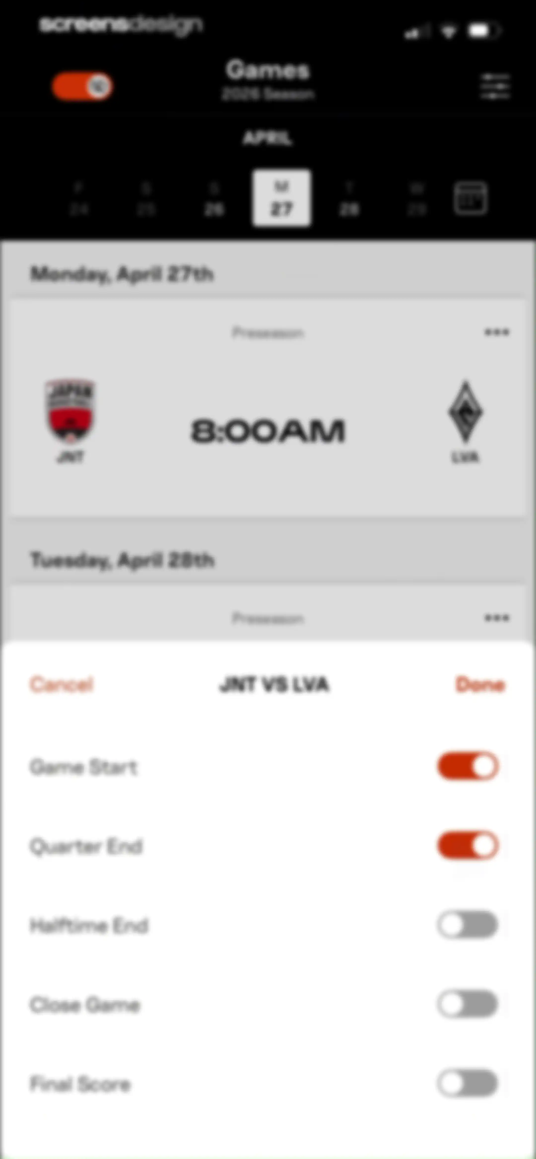 WNBA: Live Games & Scores screen 59
