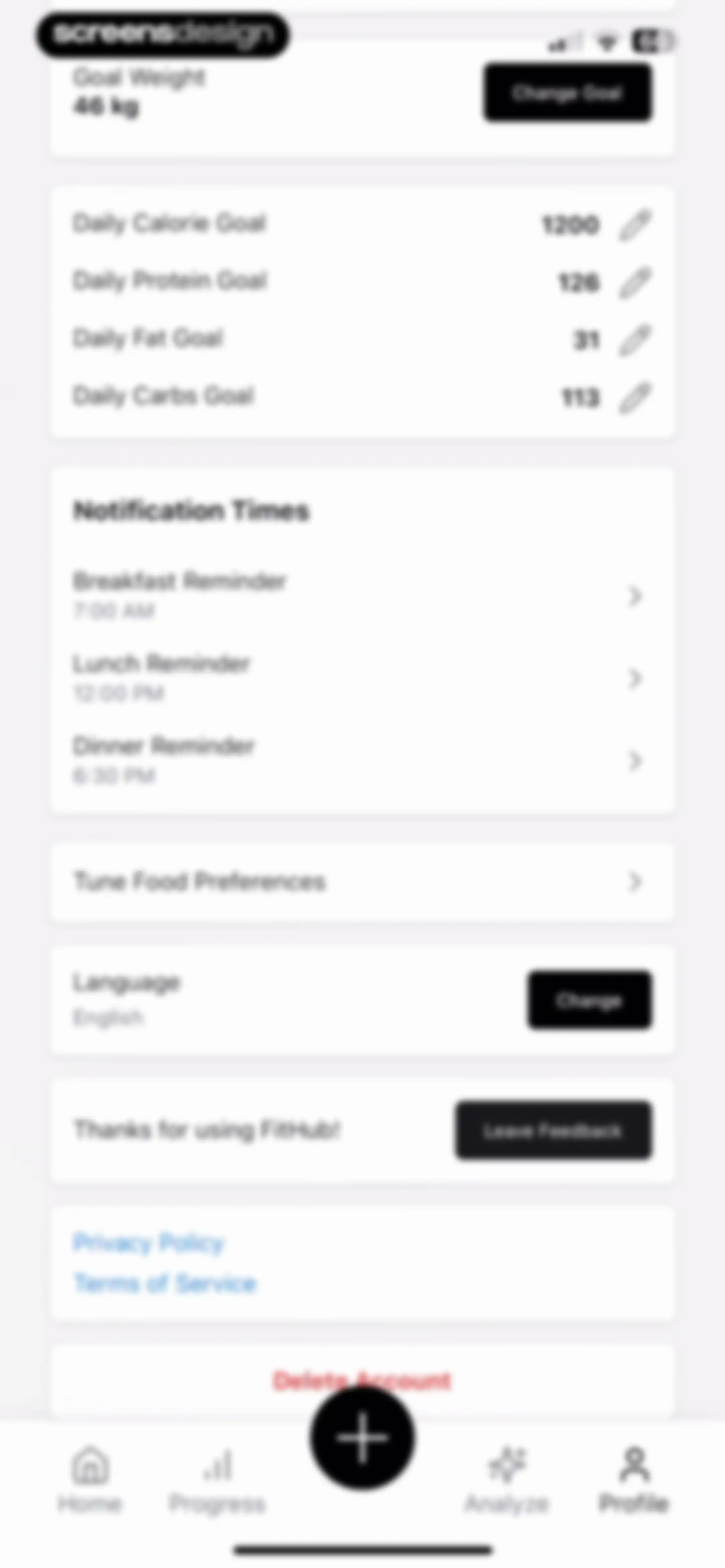 FitHub - AI Calorie Tracker screen 67