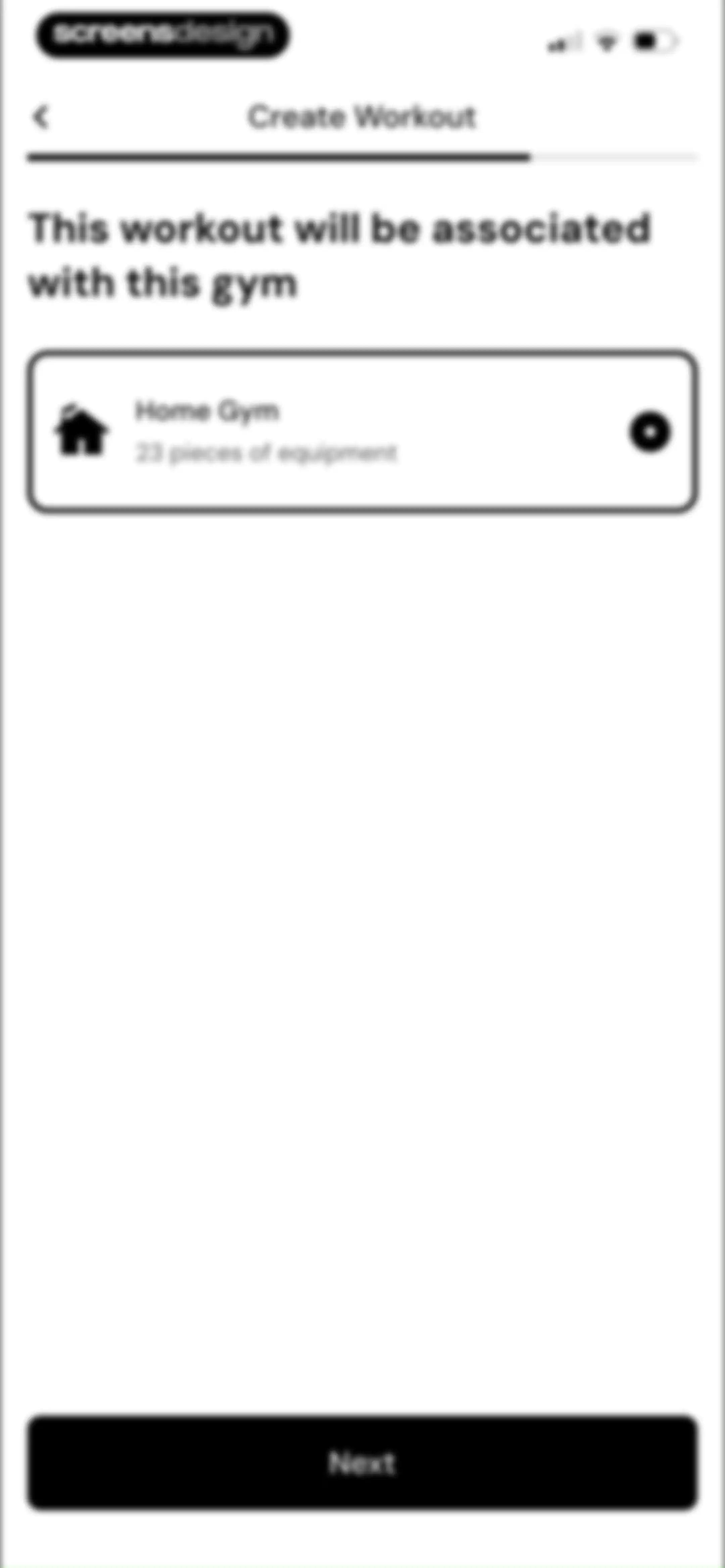 MacroFactor Workouts - Tracker screen 112