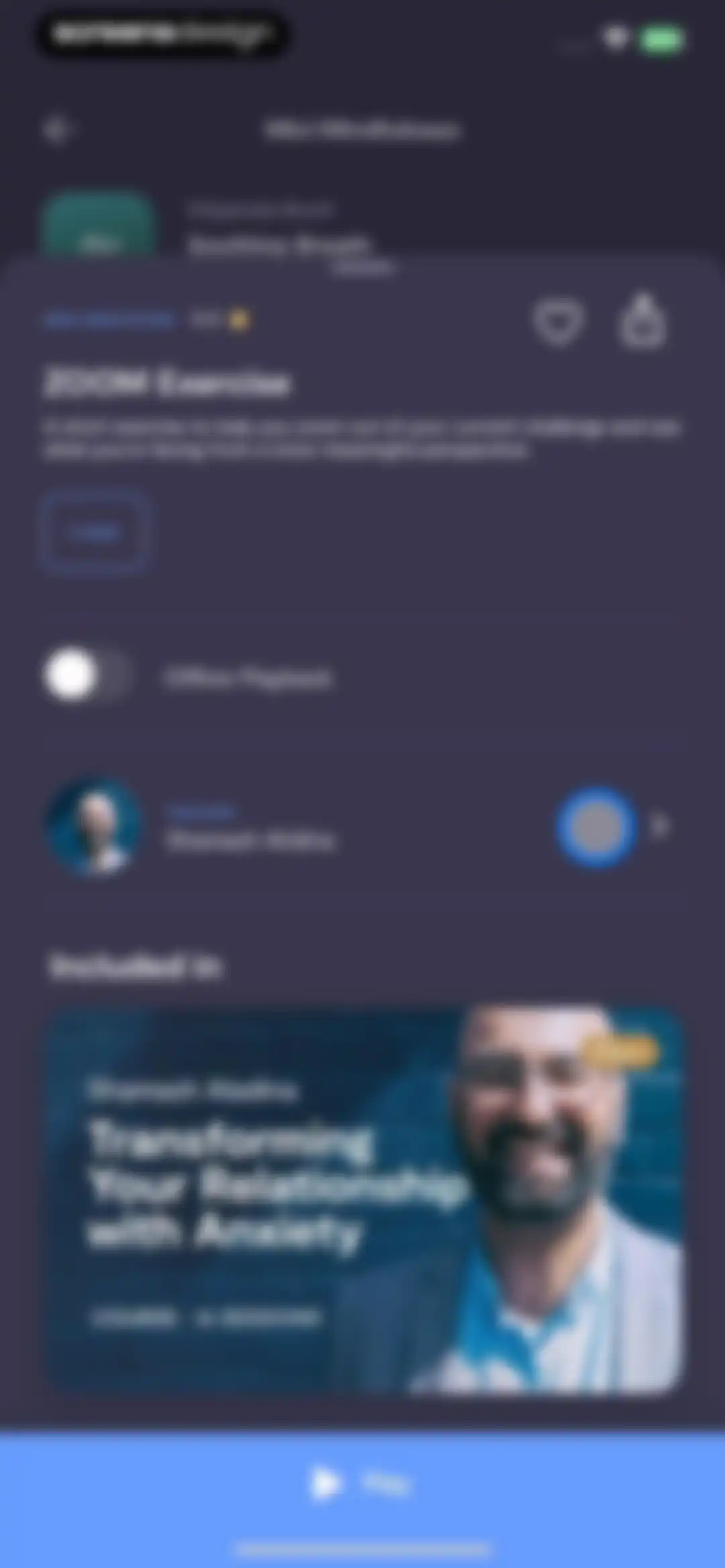 Mindfulness.com Meditation App screen 63