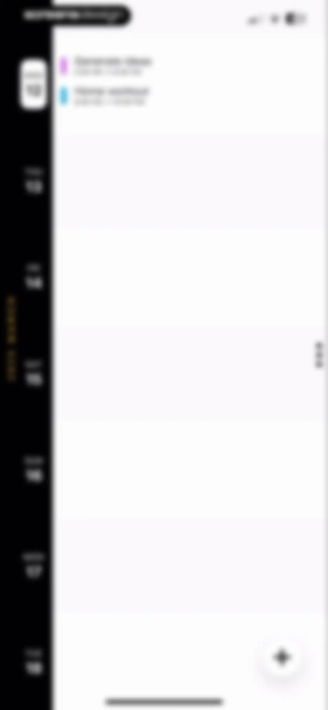 Timepage: Calendar Planner screen 52