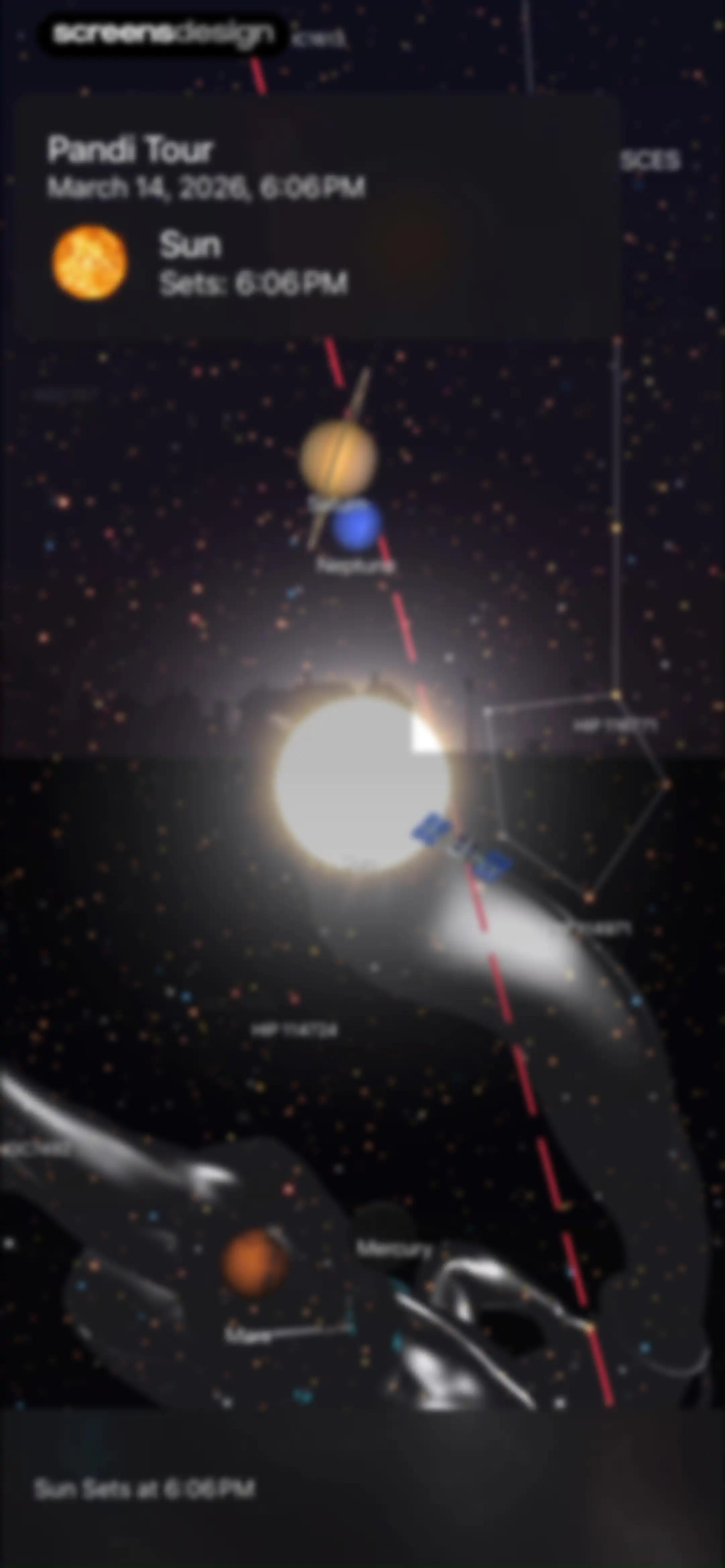 Night Sky screen 61