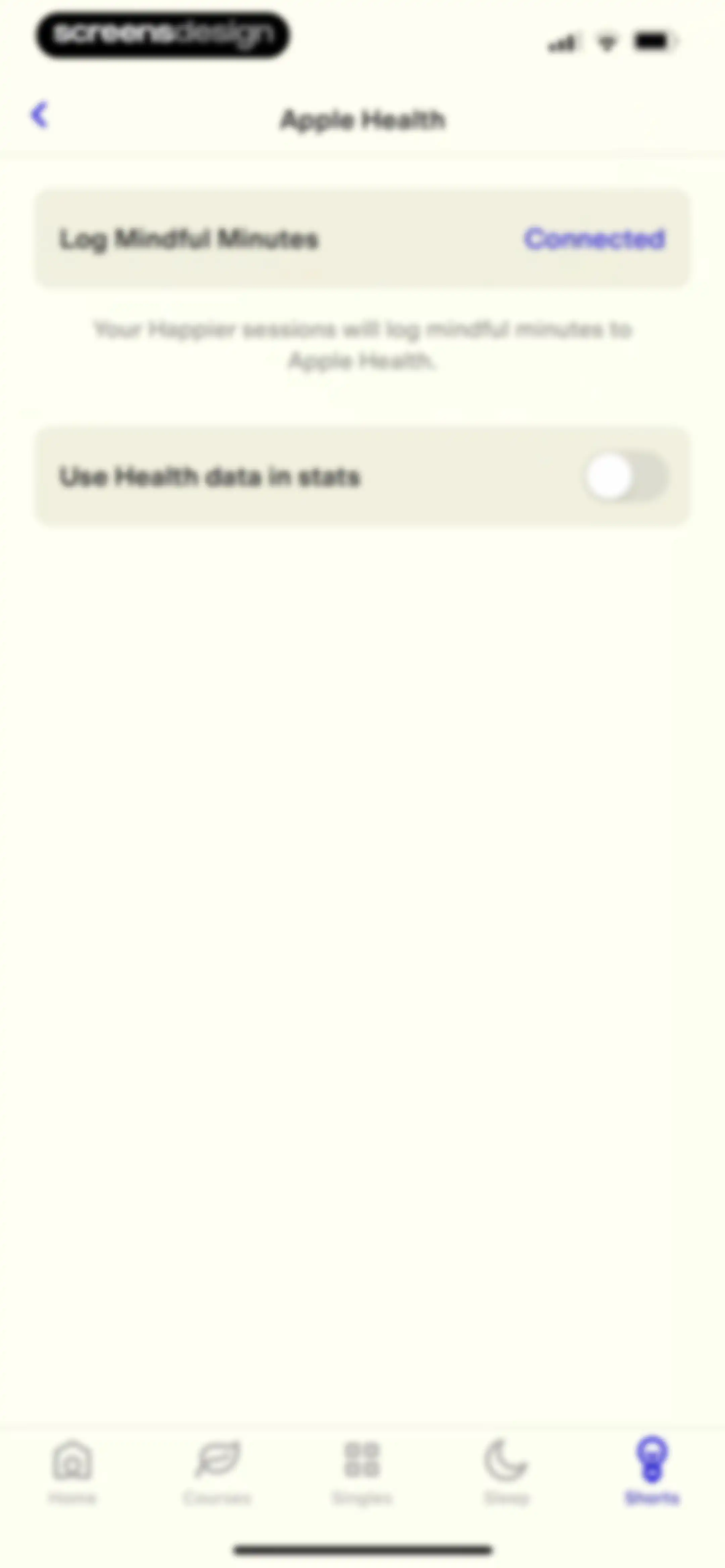 Happier Meditation screen 141