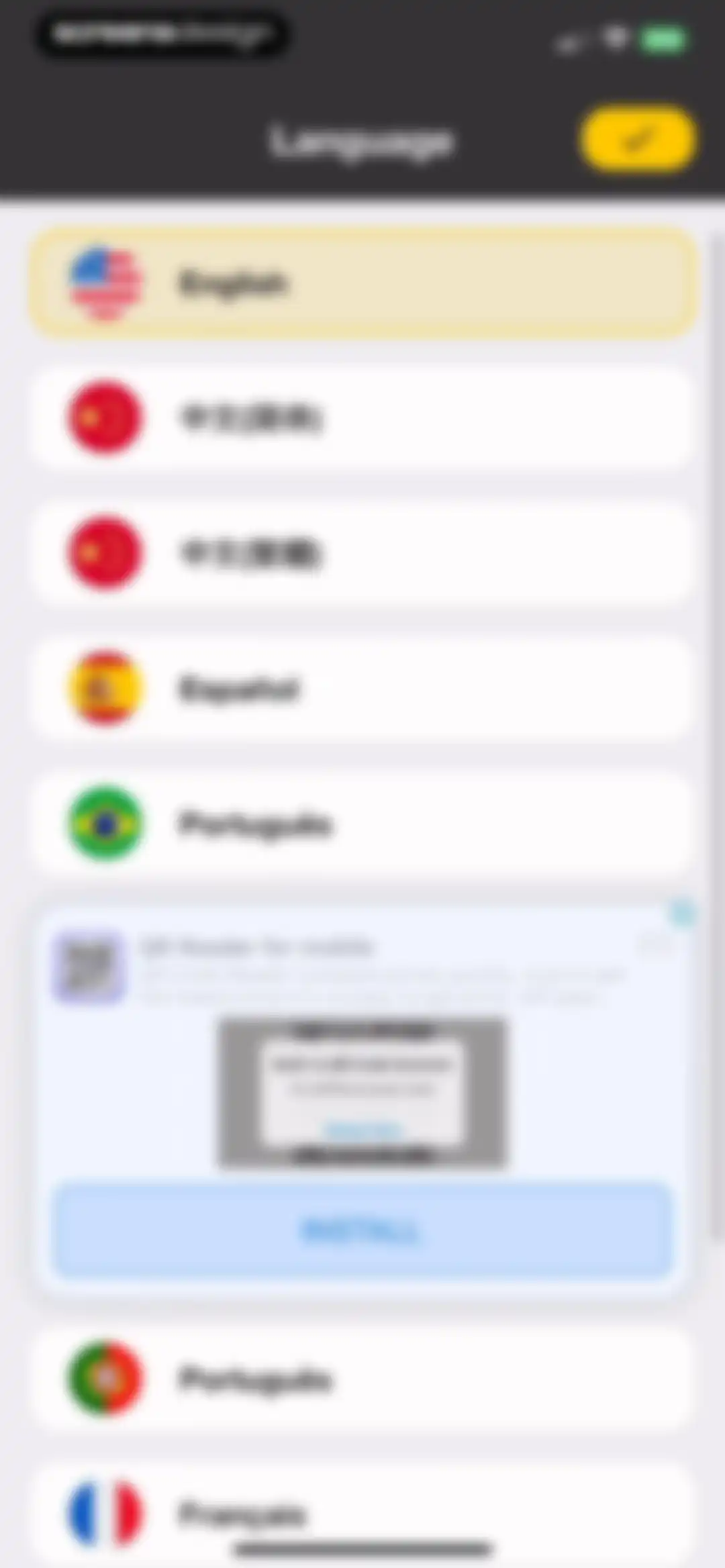 QR, Barcode Scanner for iPhone screen 5