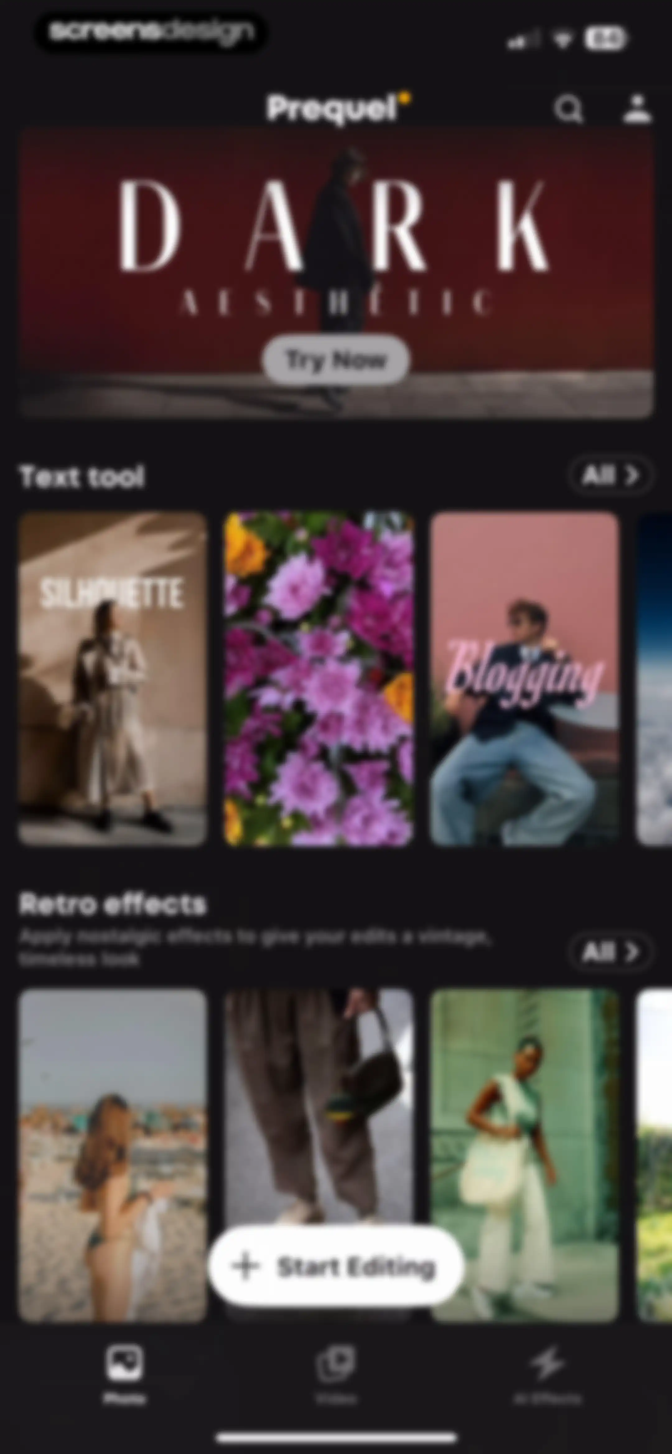 Prequel: Photo & Video Editor screen 129