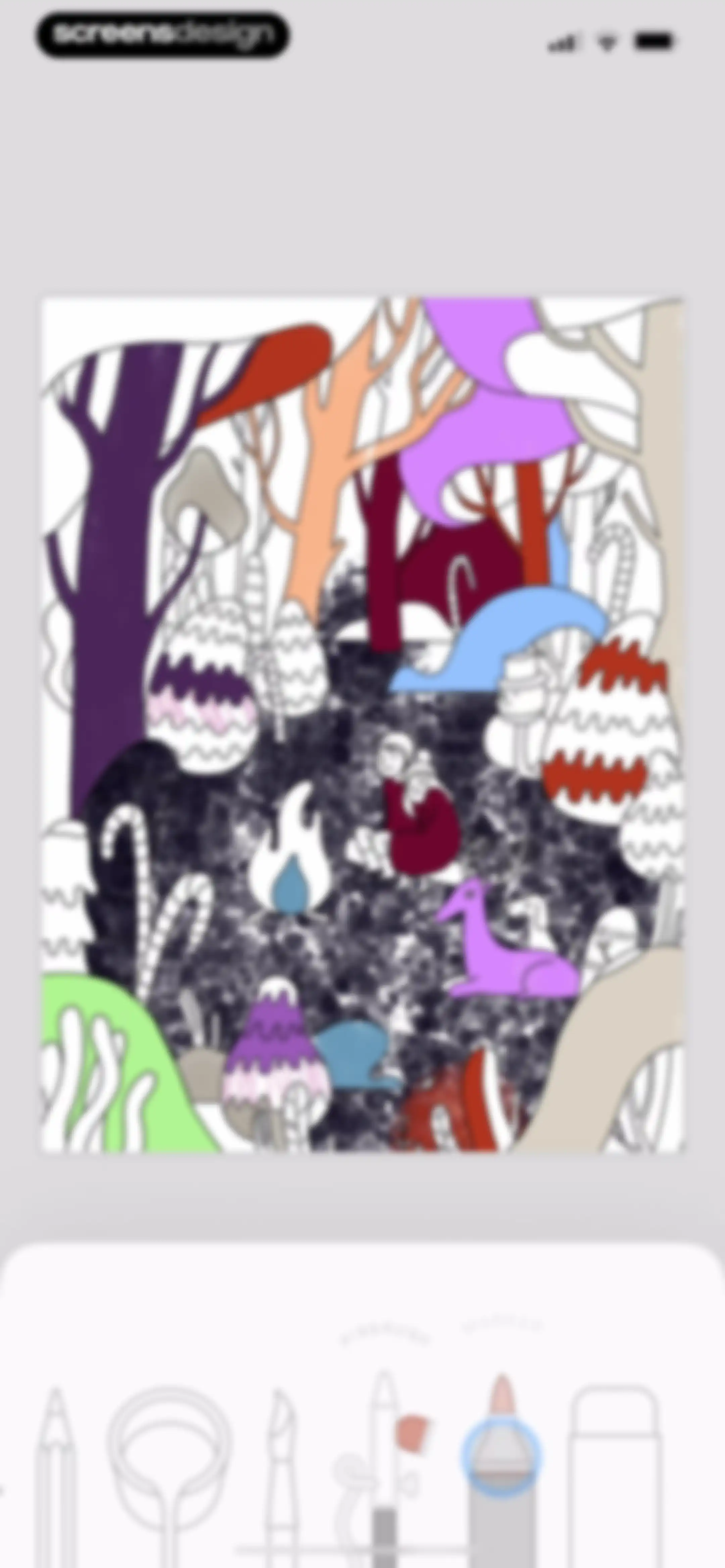 Lake: Coloring Book for Adults screen 51