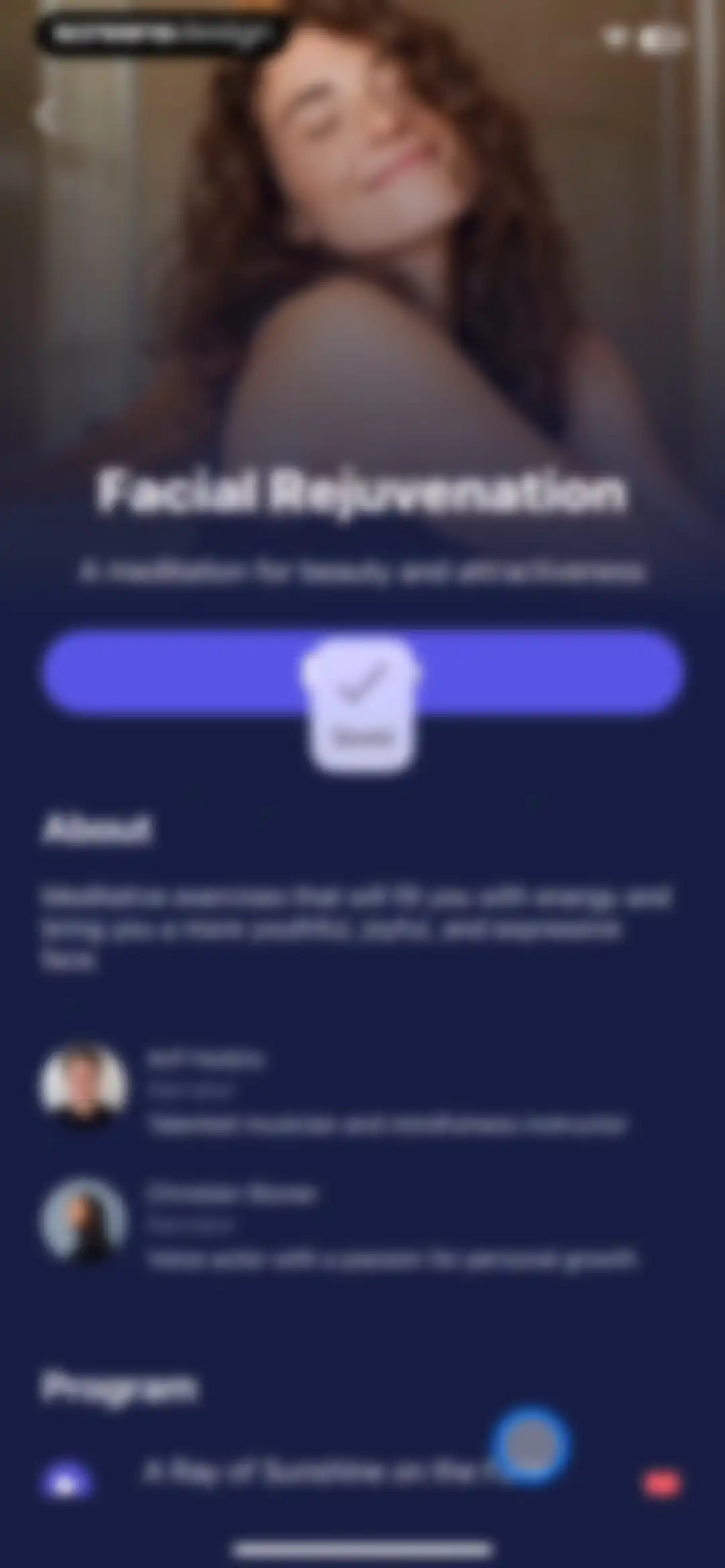 Mo Meditation, Sleep, Recovery screen 35