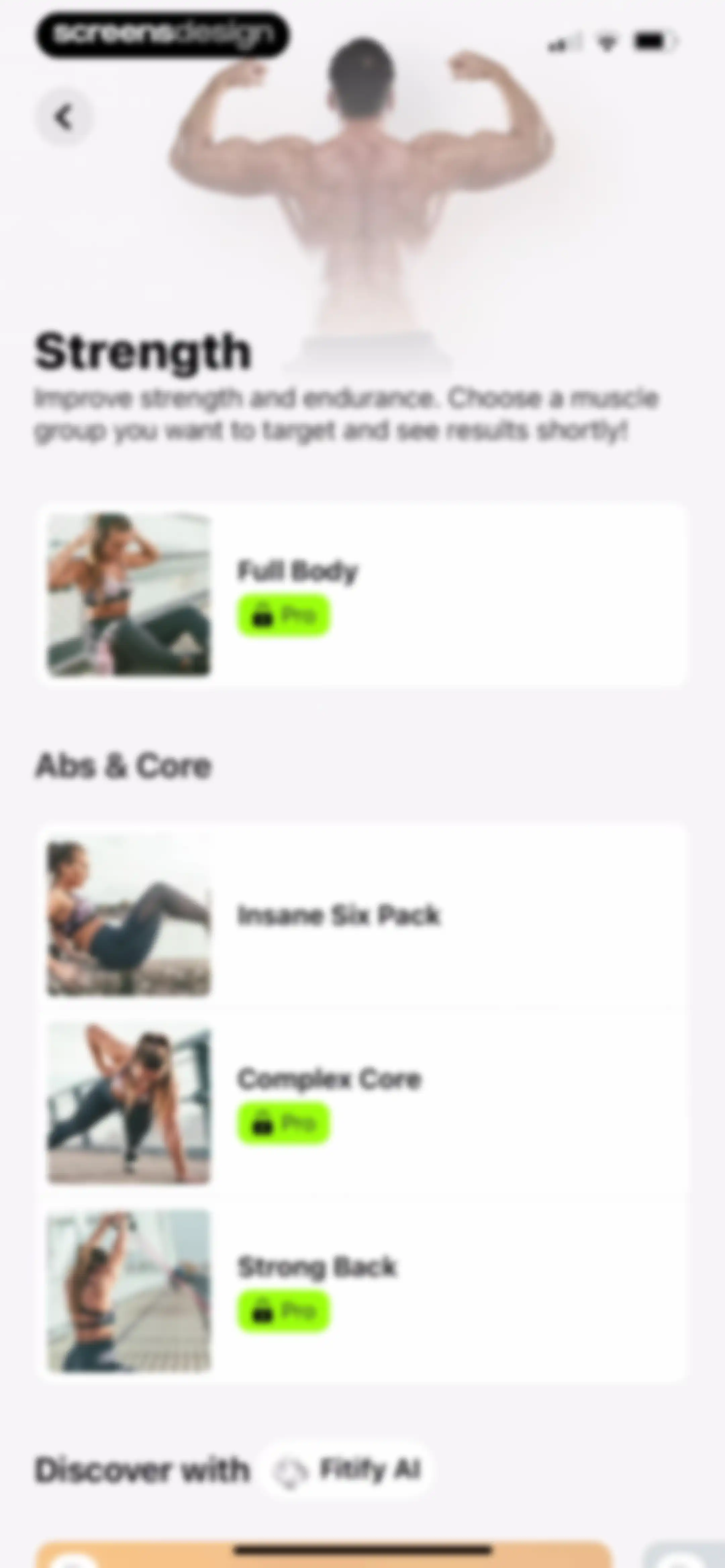 Fitify: Home Workout, AI Coach screen 127