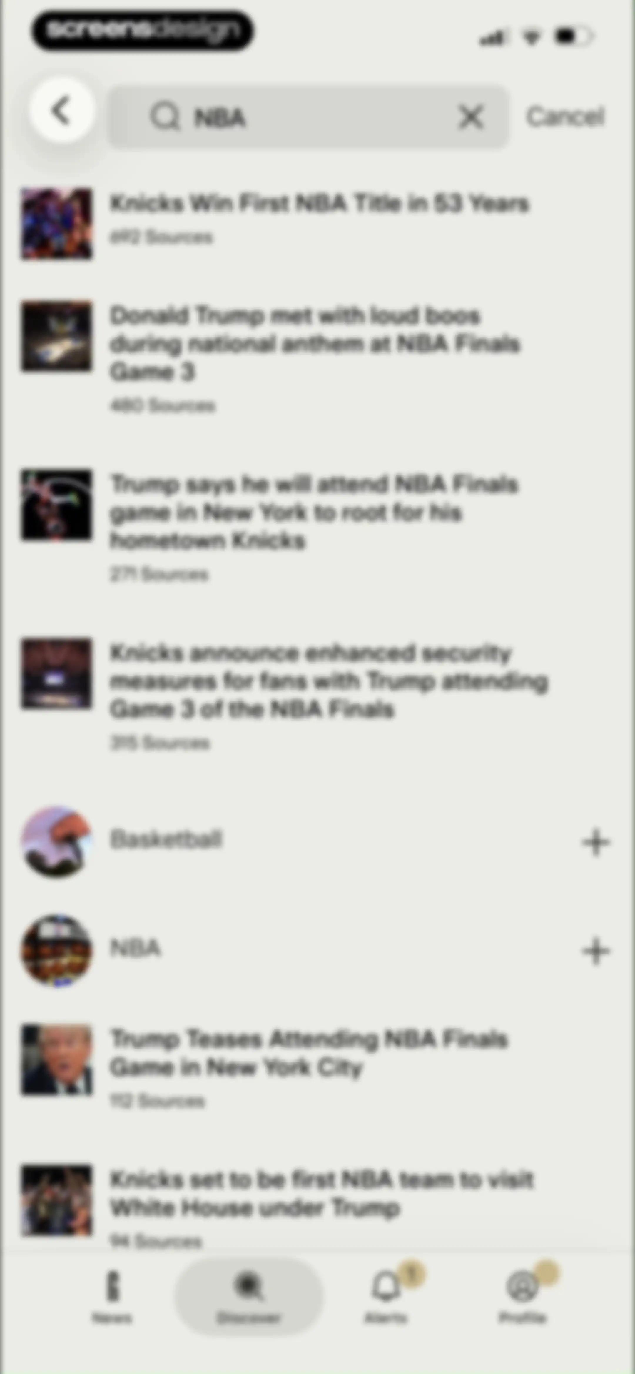Ground News screen 60