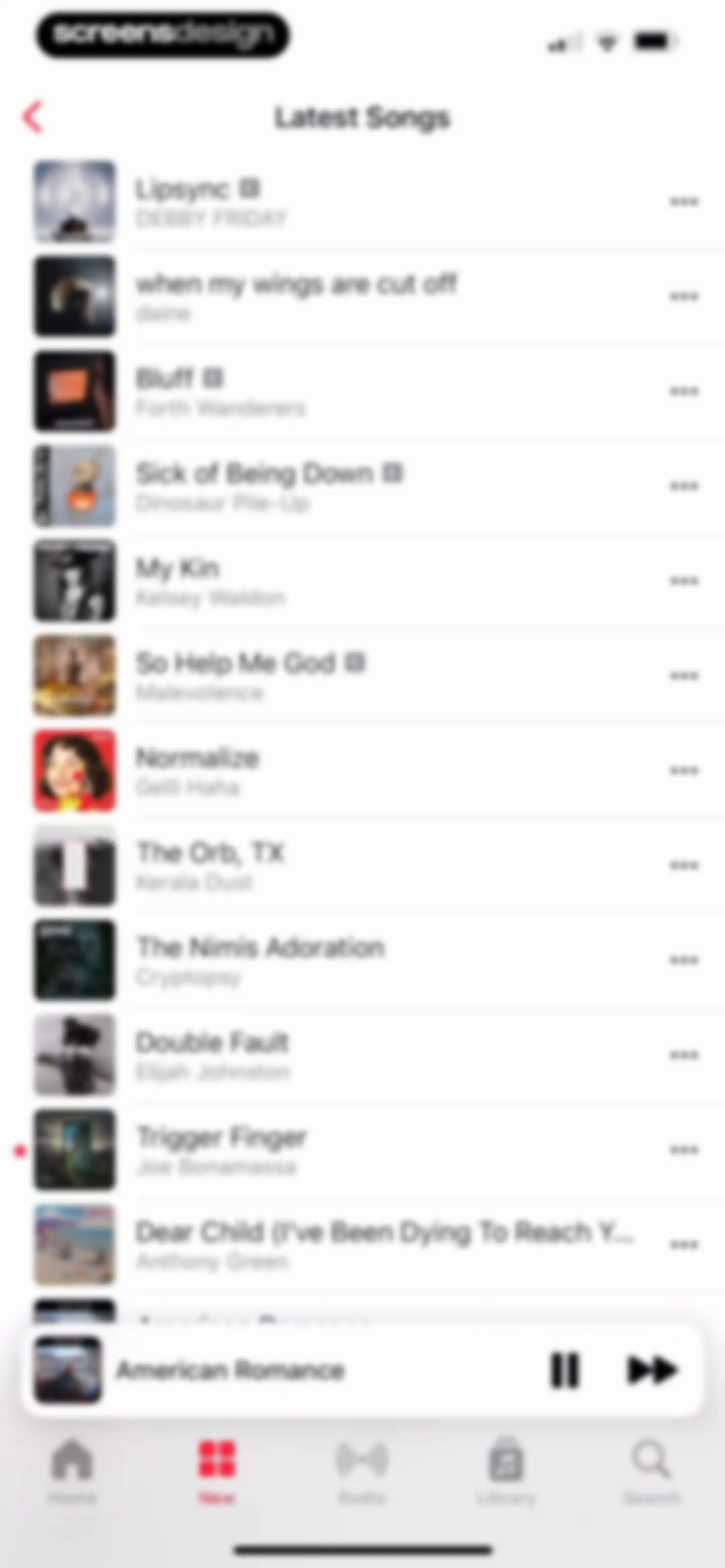 Apple Music screen 66
