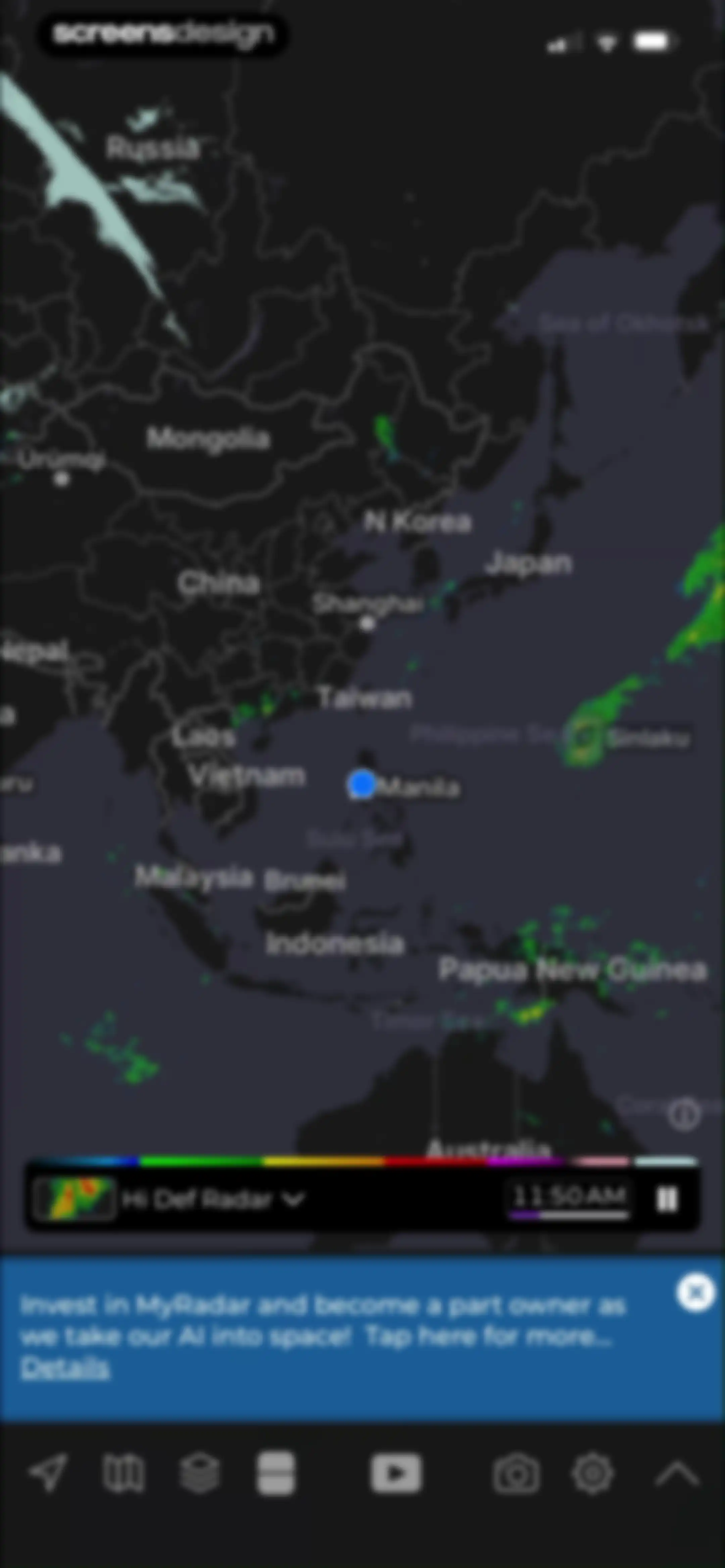 MyRadar Accurate Weather Radar screen 9