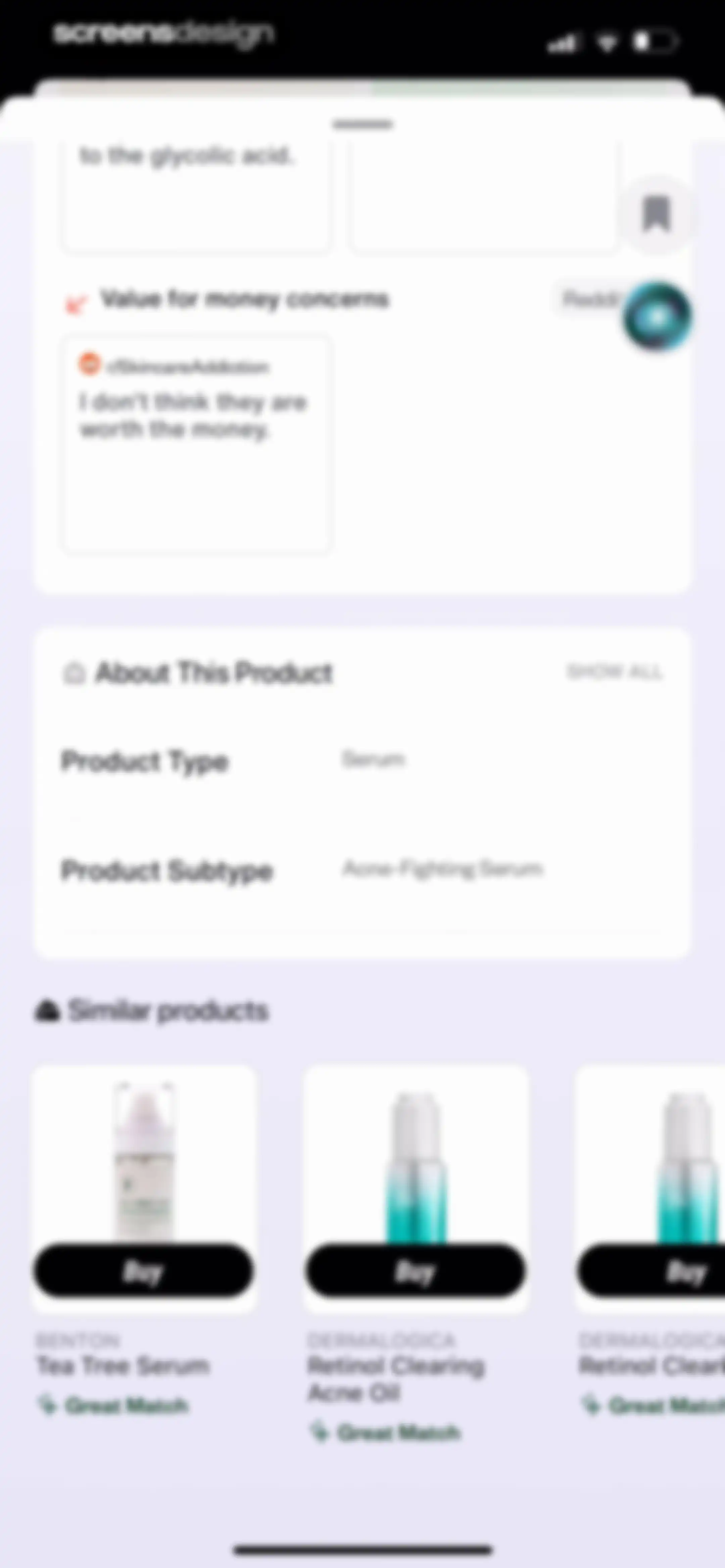 Thea - #1 Beauty App screen 120