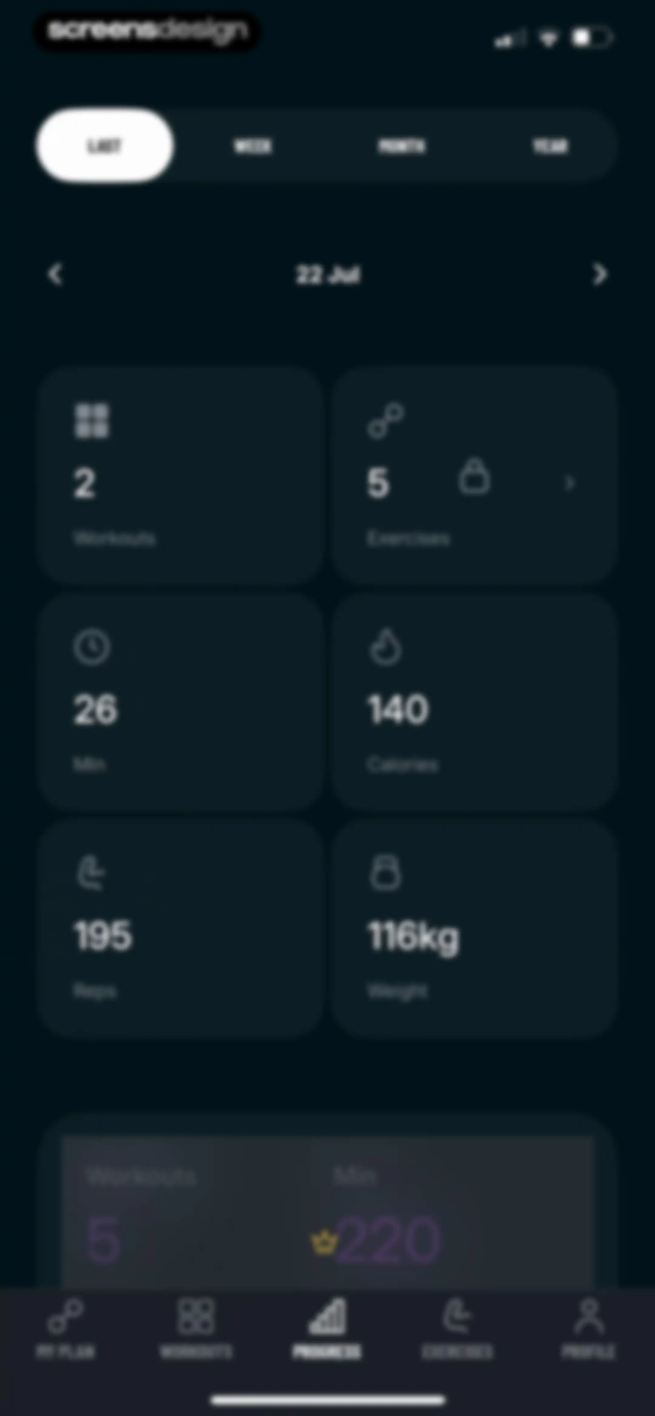 Befit: Gym & Home Workout Plan screen 117