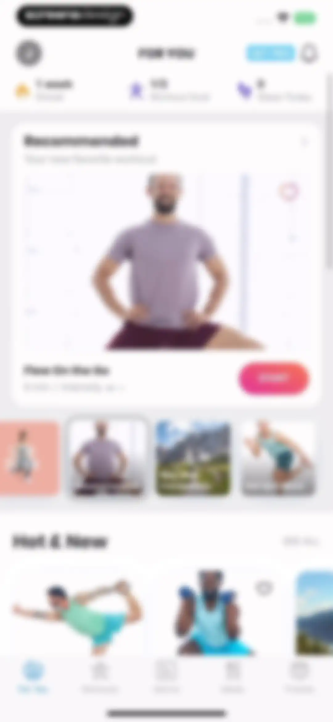 FitOn Workouts & Fitness Plans screen 58