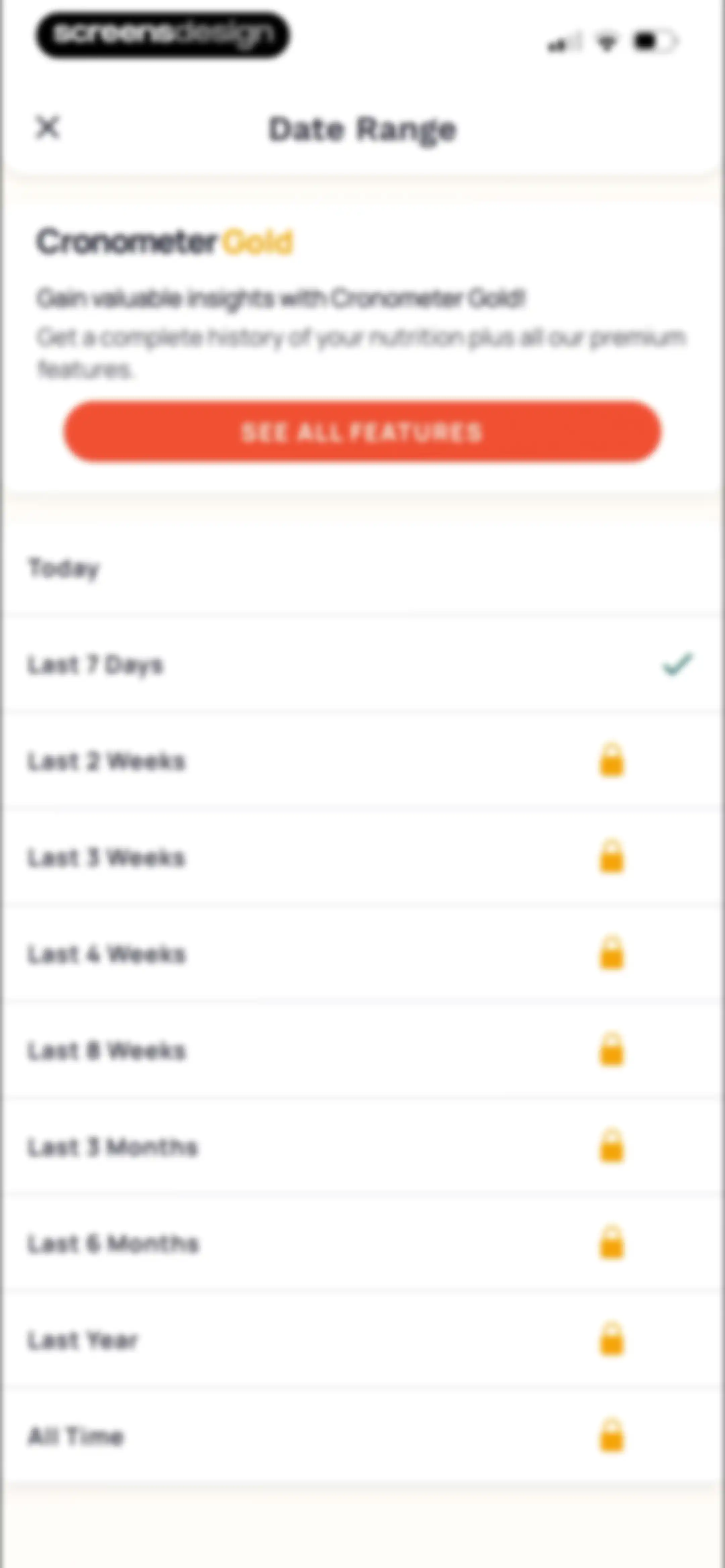 Cronometer: Calorie Counter screen 66