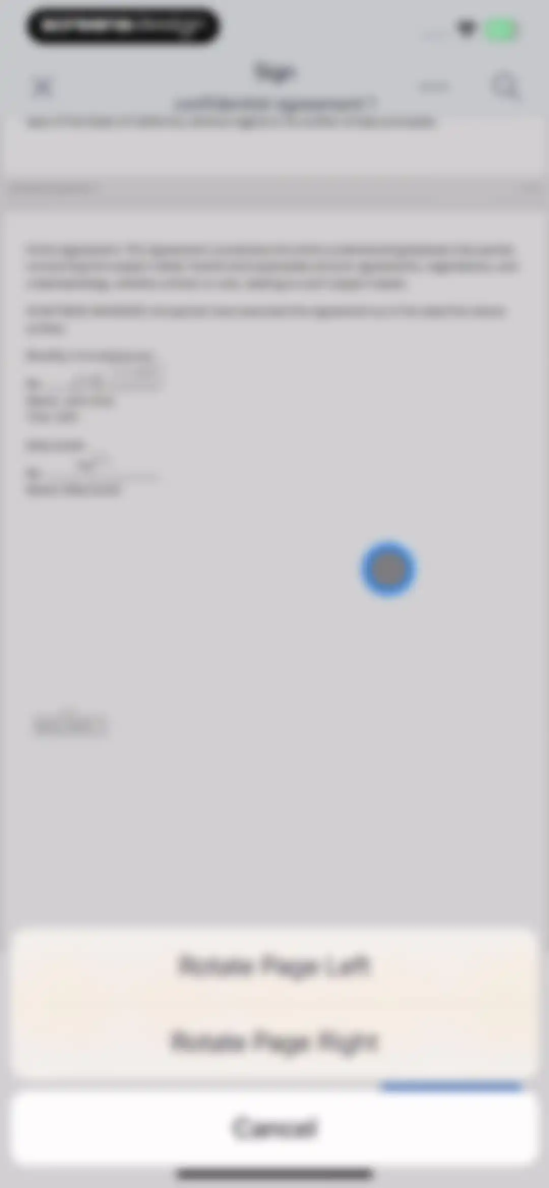 Docusign - Upload & Sign Docs screen 34