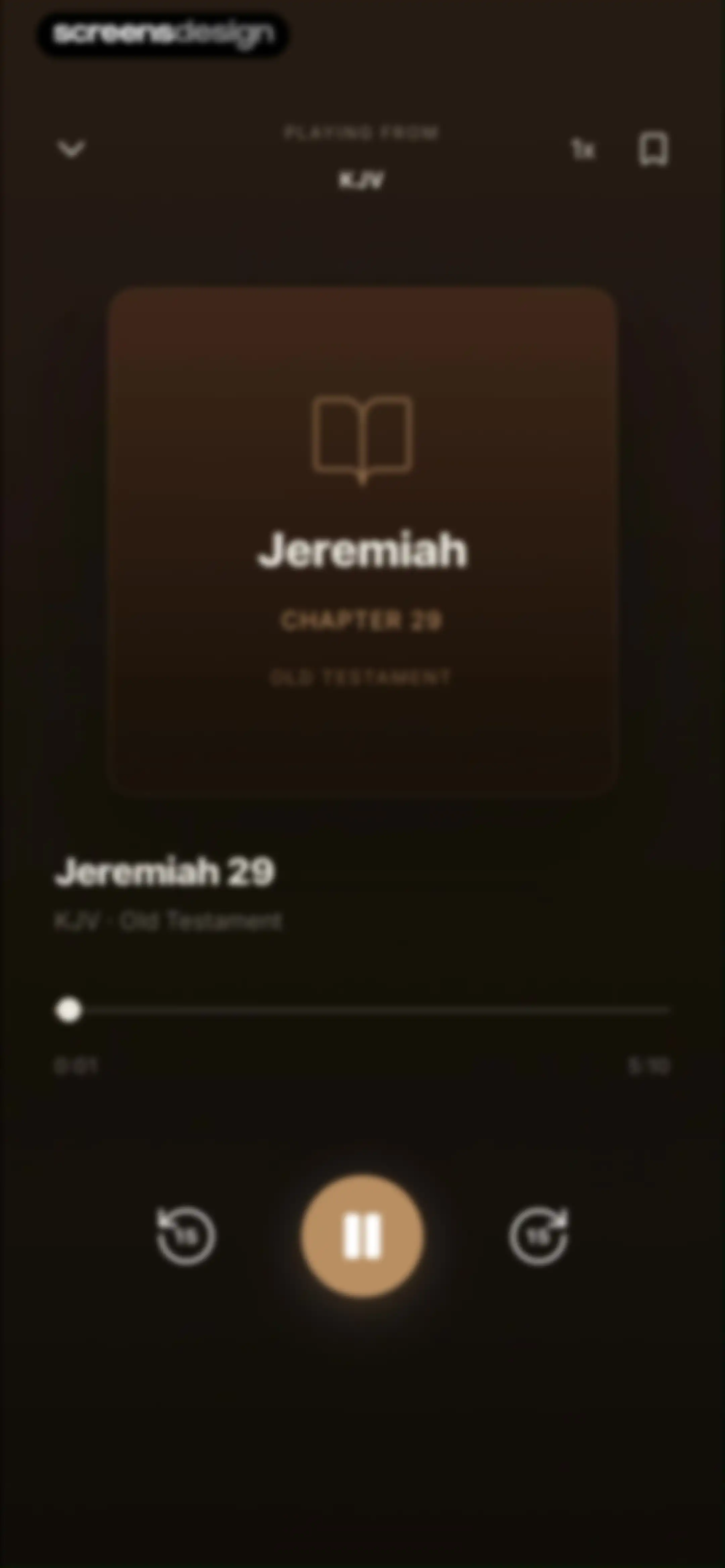 Holy Bible Widget: Daily Verse screen 90