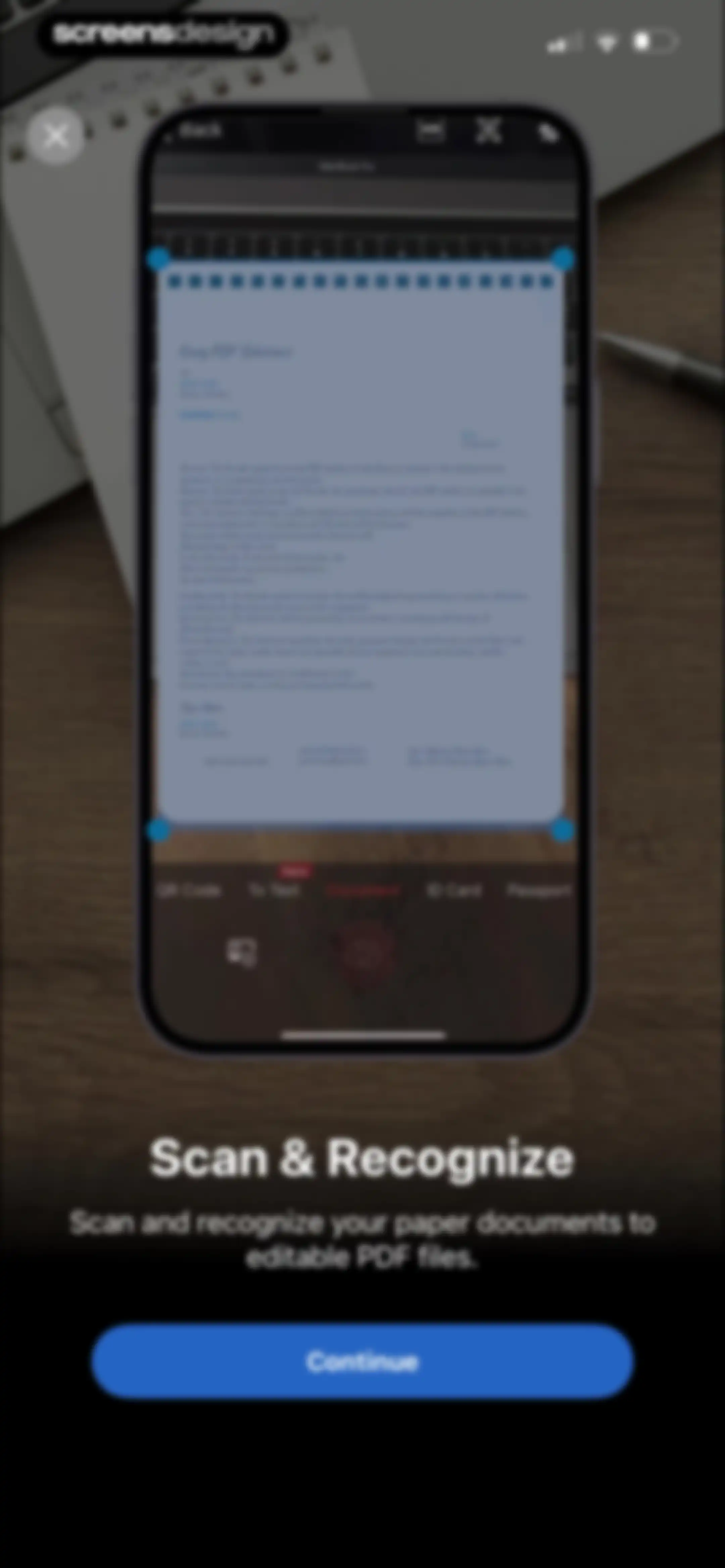 MobiPDF・PDF Text Editor・Reader screen 4