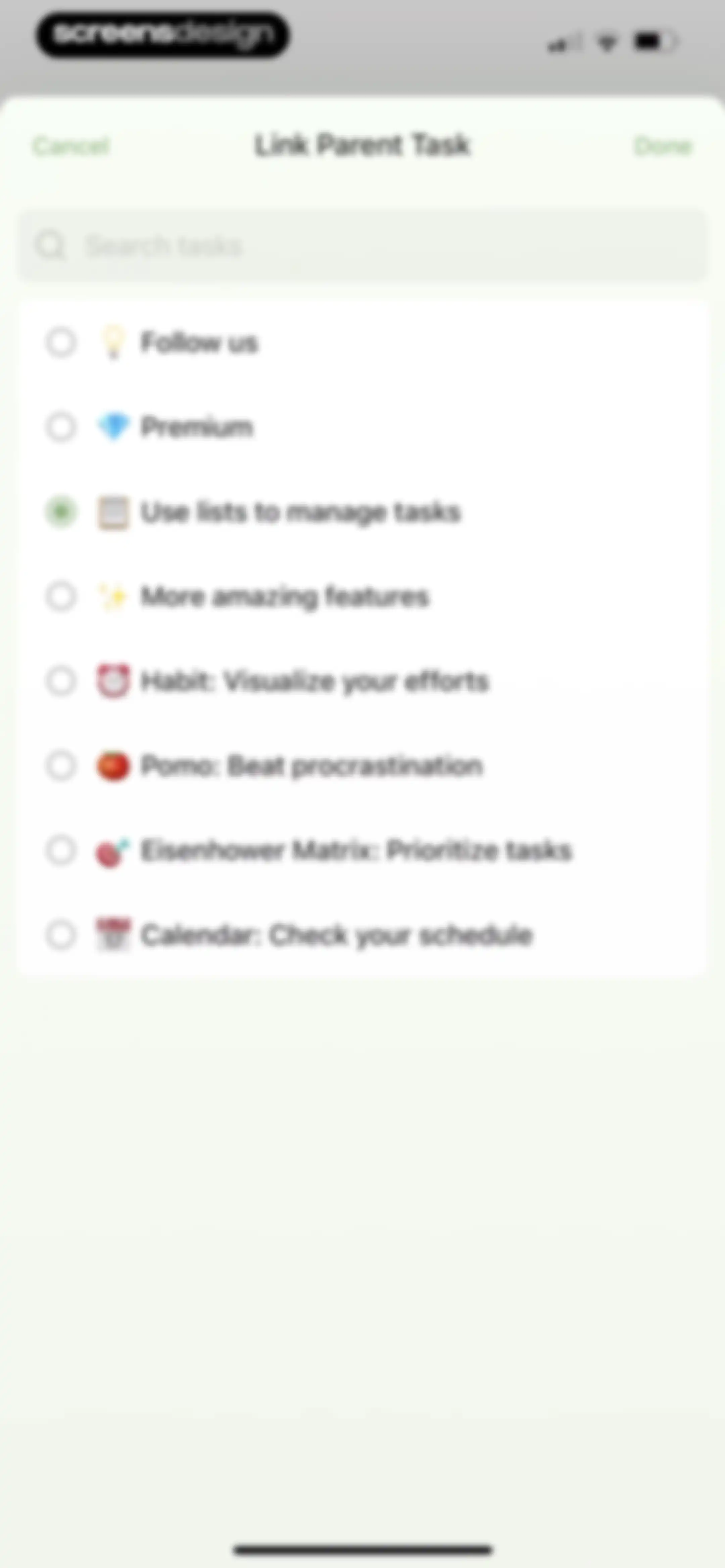 TickTick:To-Do List & Calendar screen 54