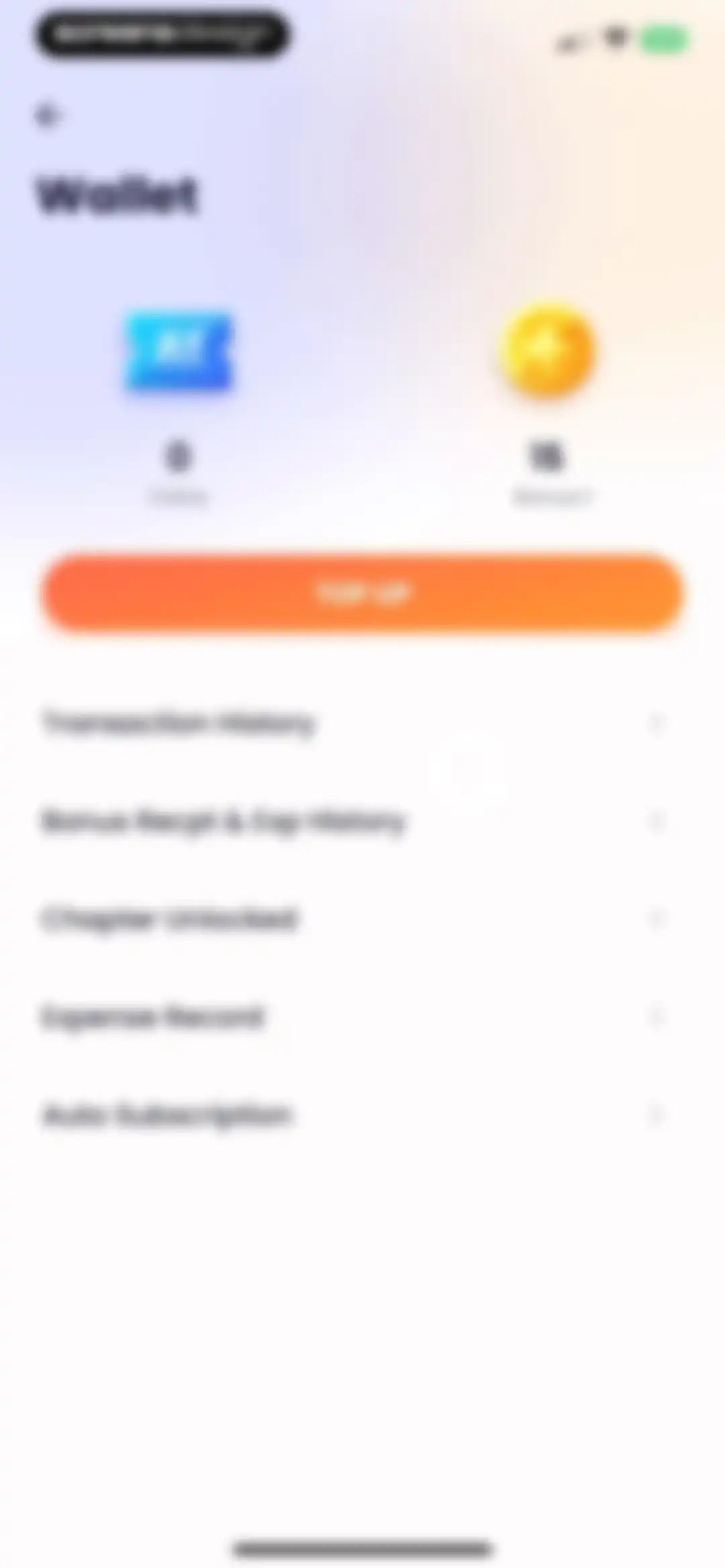 MegaNovel - fiction & webtoon screen 48