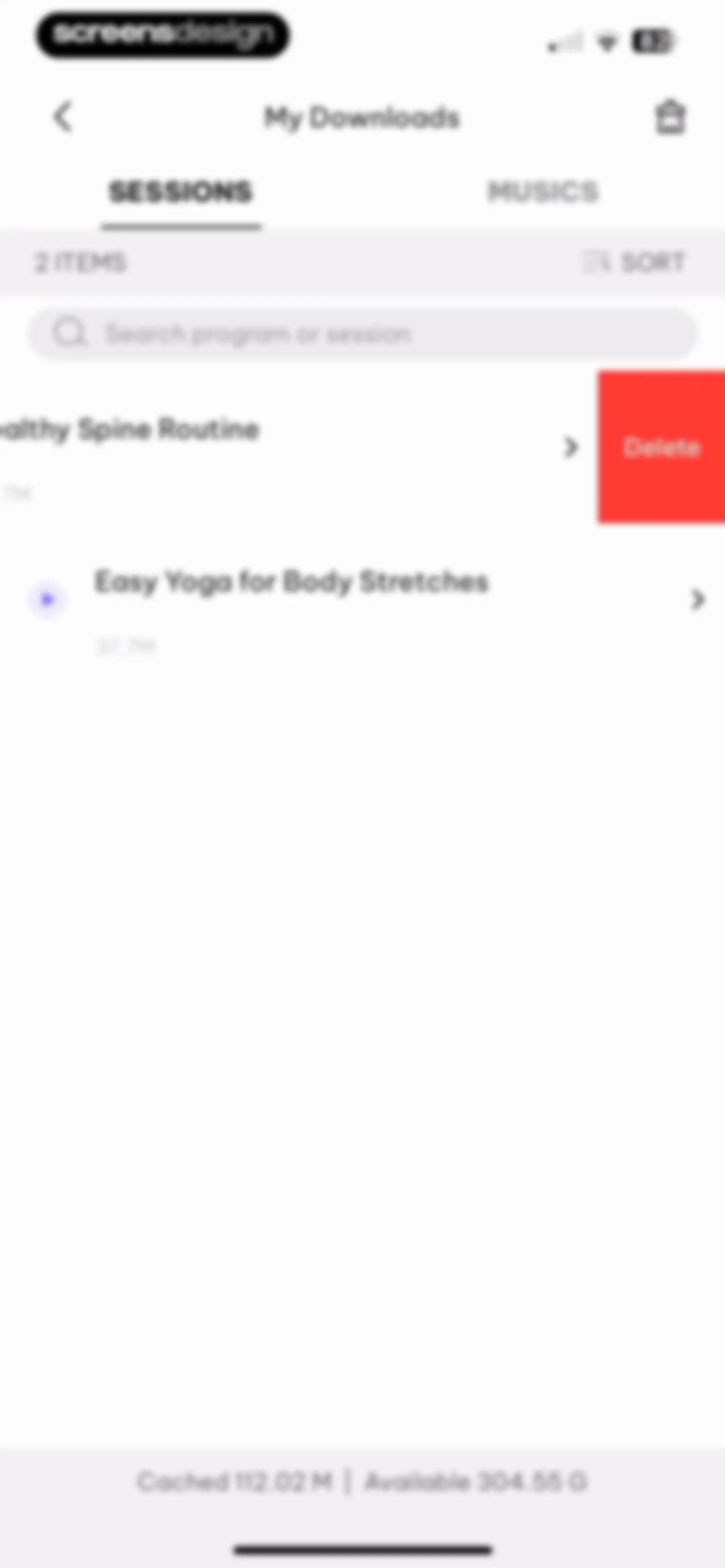 Daily Yoga: Yoga for Fitness® screen 184