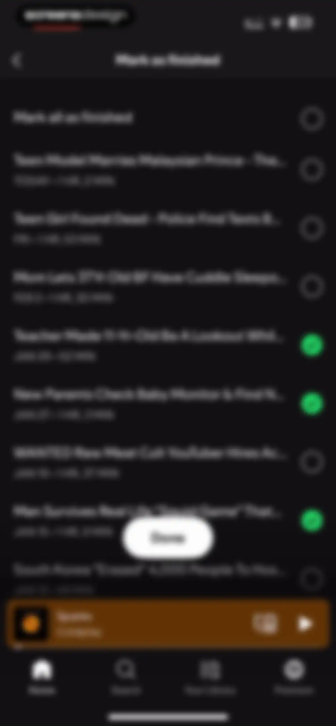 Spotify: Music and Podcasts screen 52
