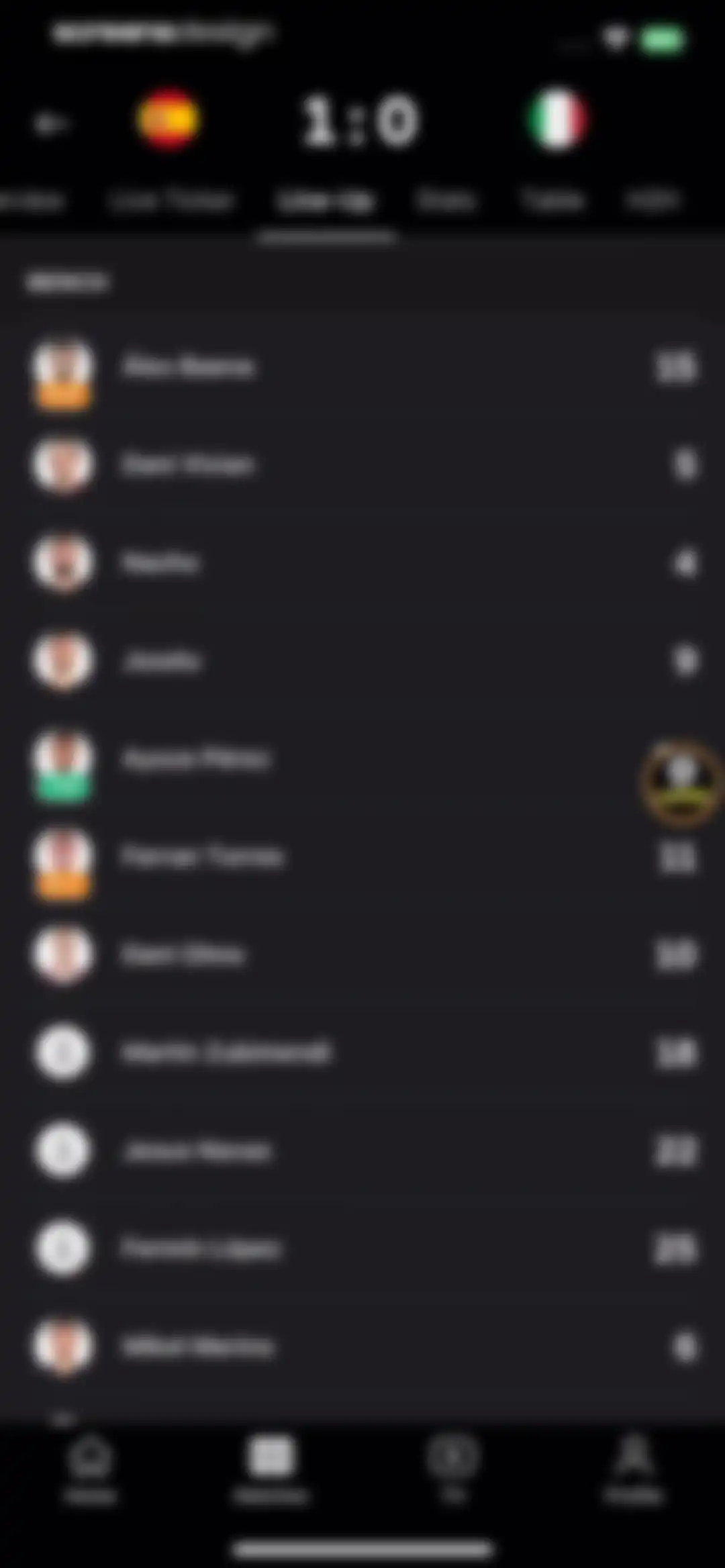 OneFootball Live Soccer scores screen 58
