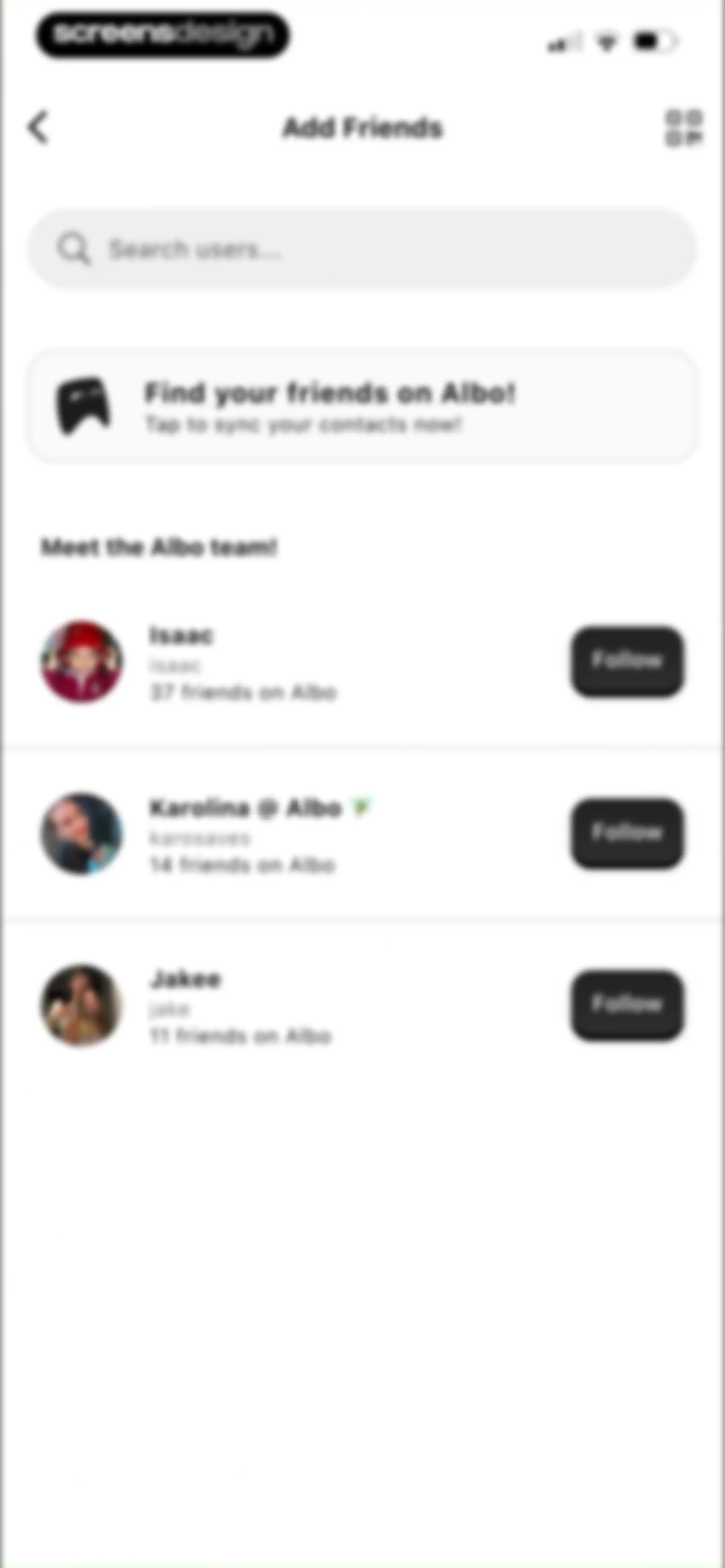 Albo: Save & Organize screen 180