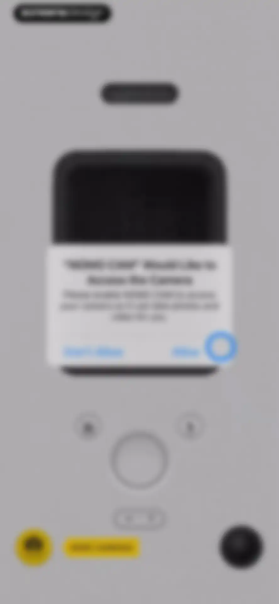 NOMO CAM - Point and Shoot screen 2