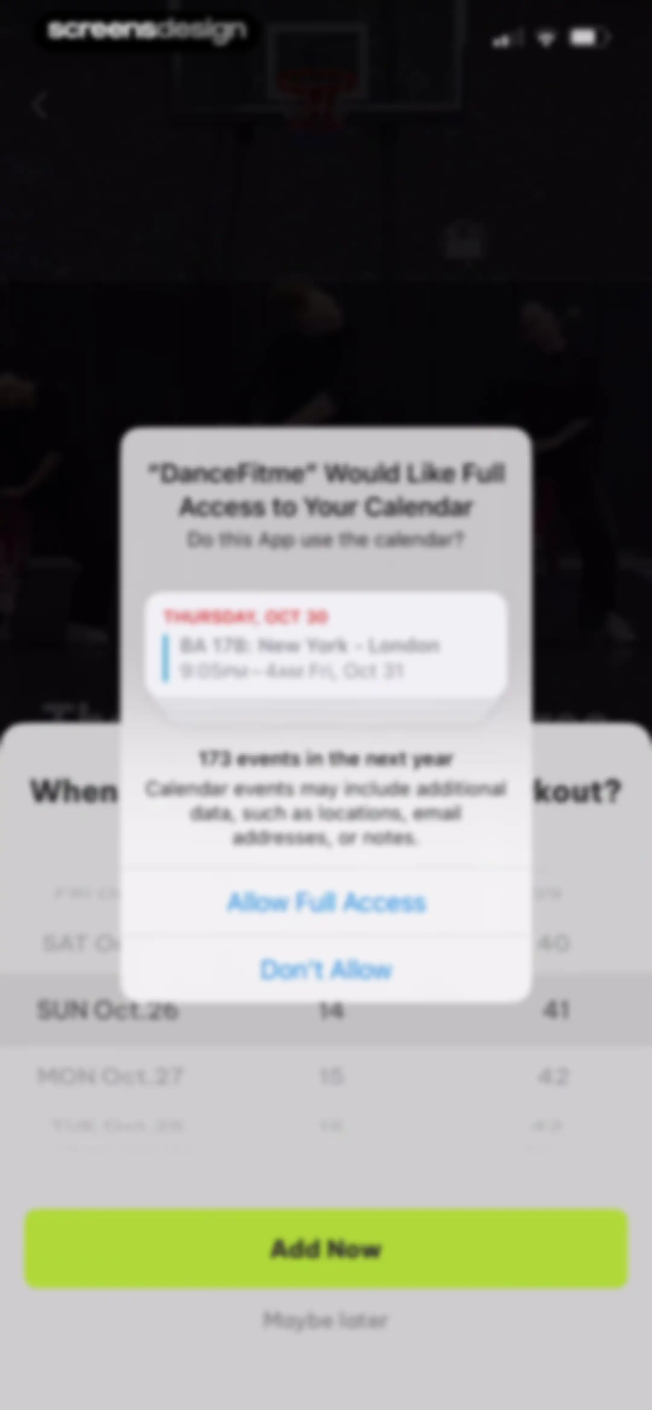 Dancefitme: Fun weight loss screen 62