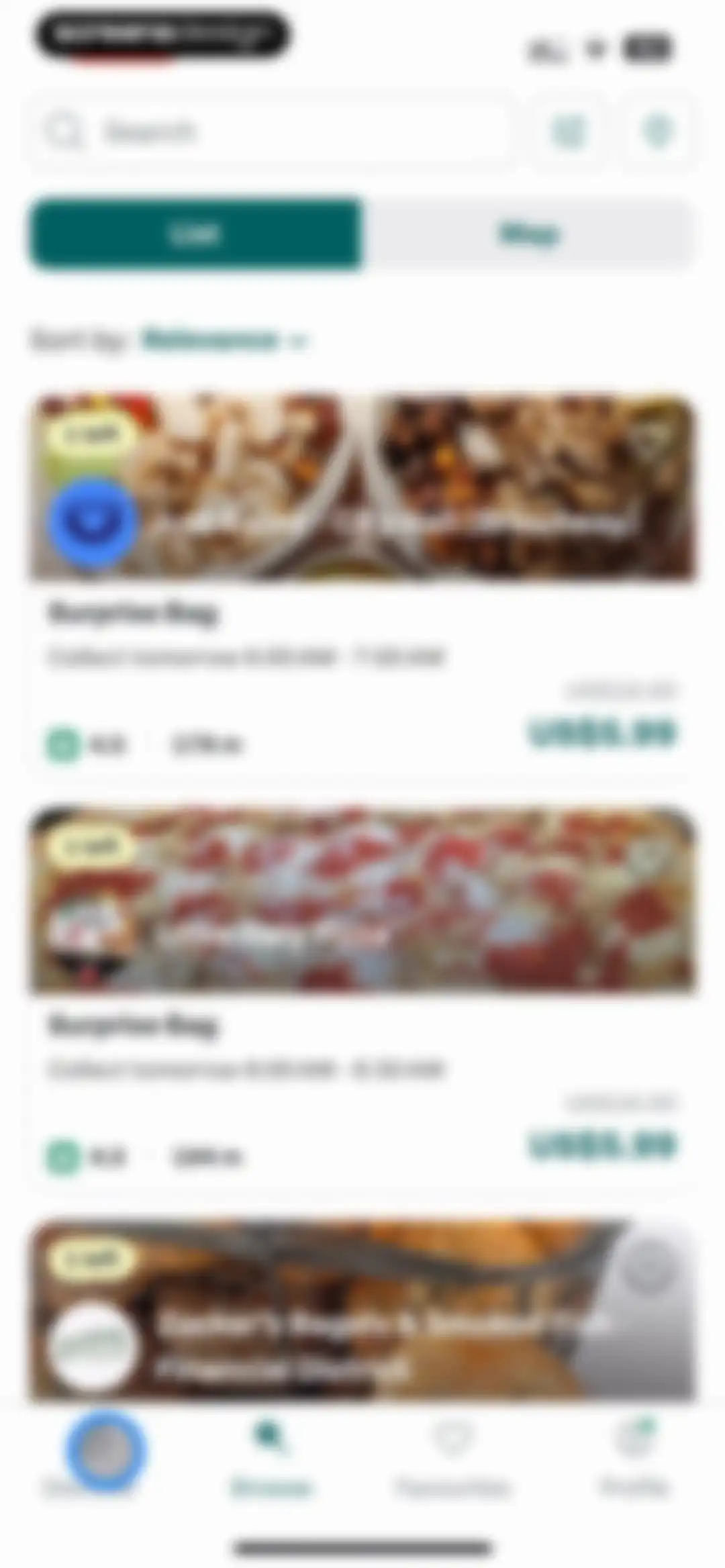 Too Good To Go: Save Good Food screen 22