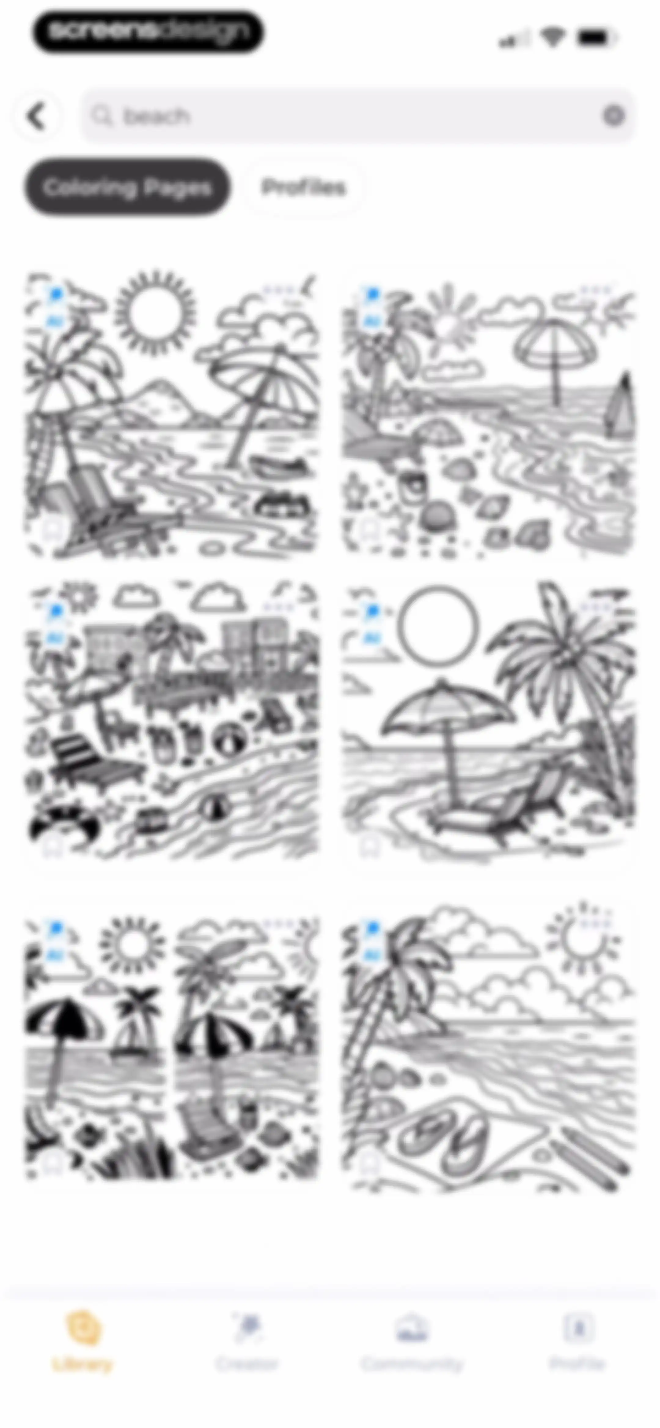 Color Pop: AI Coloring Book screen 102