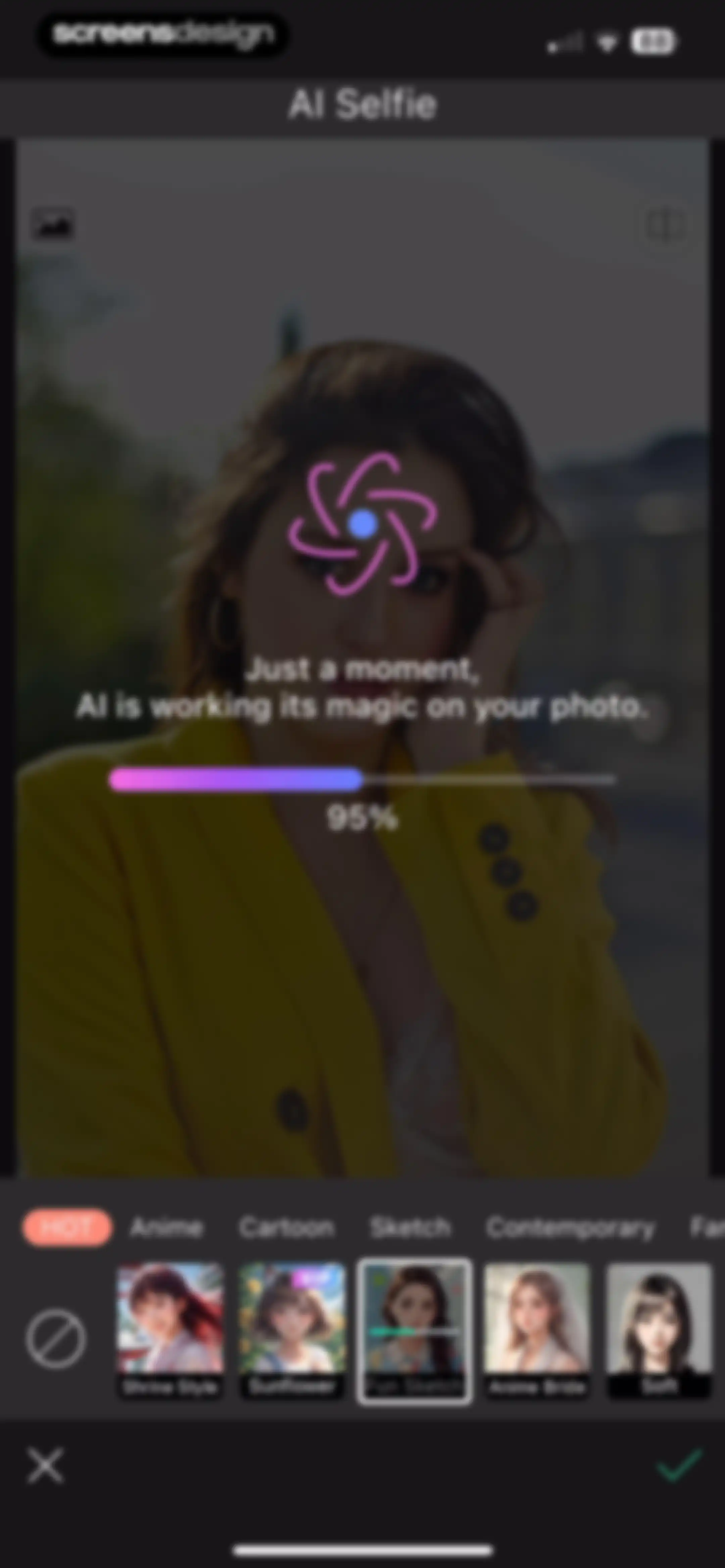 YouCam Perfect:AI Photo Editor screen 57