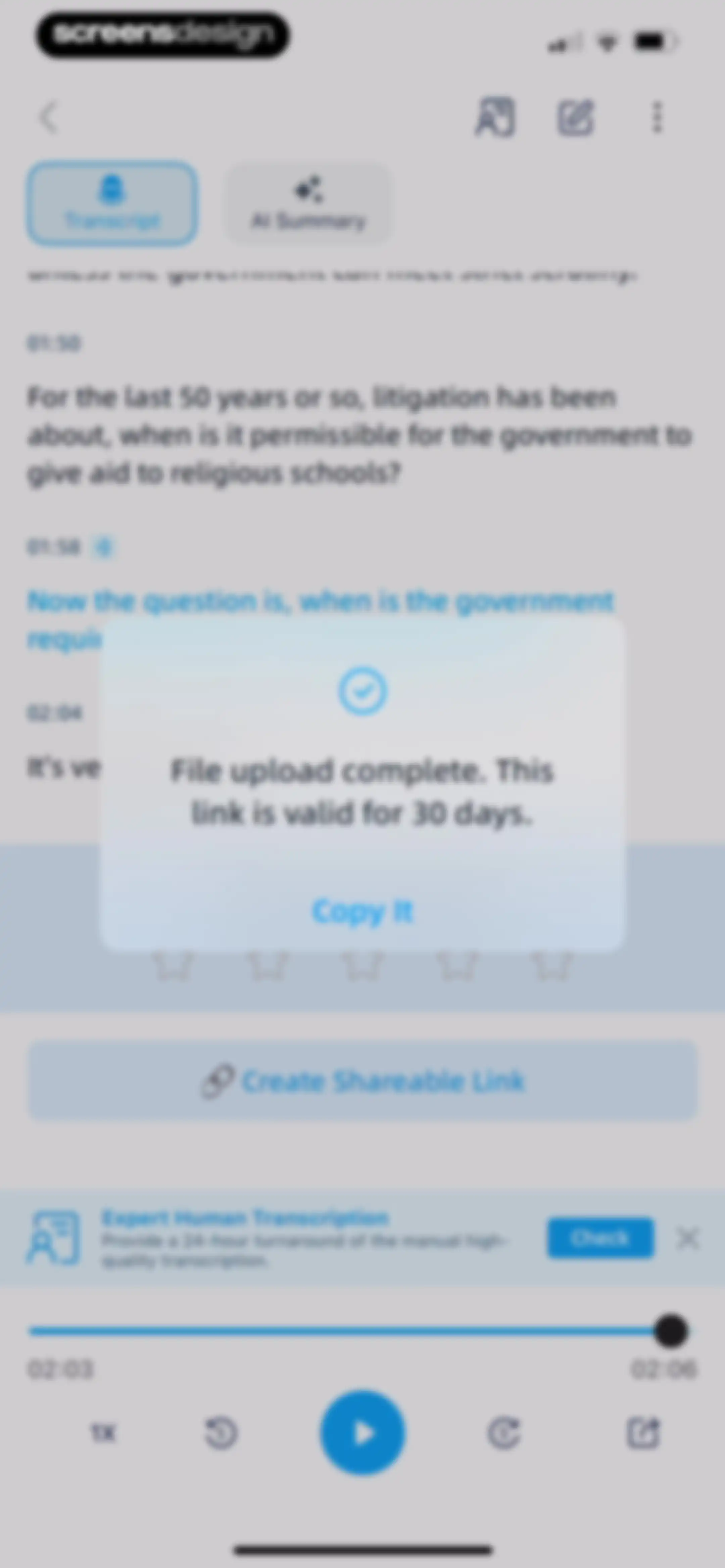 iRecord: Transcribe Voice Memo screen 48